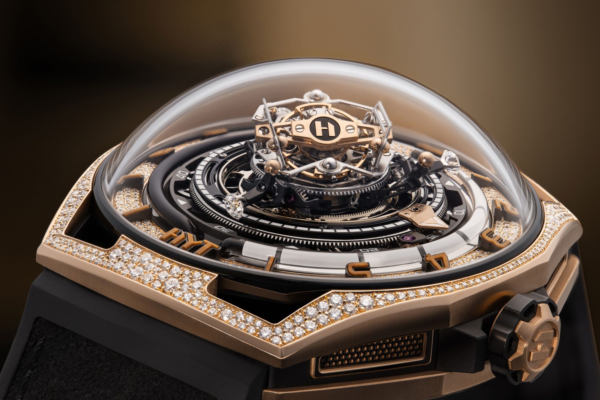 HYT Conical Tourbillon Infinity Diamonds