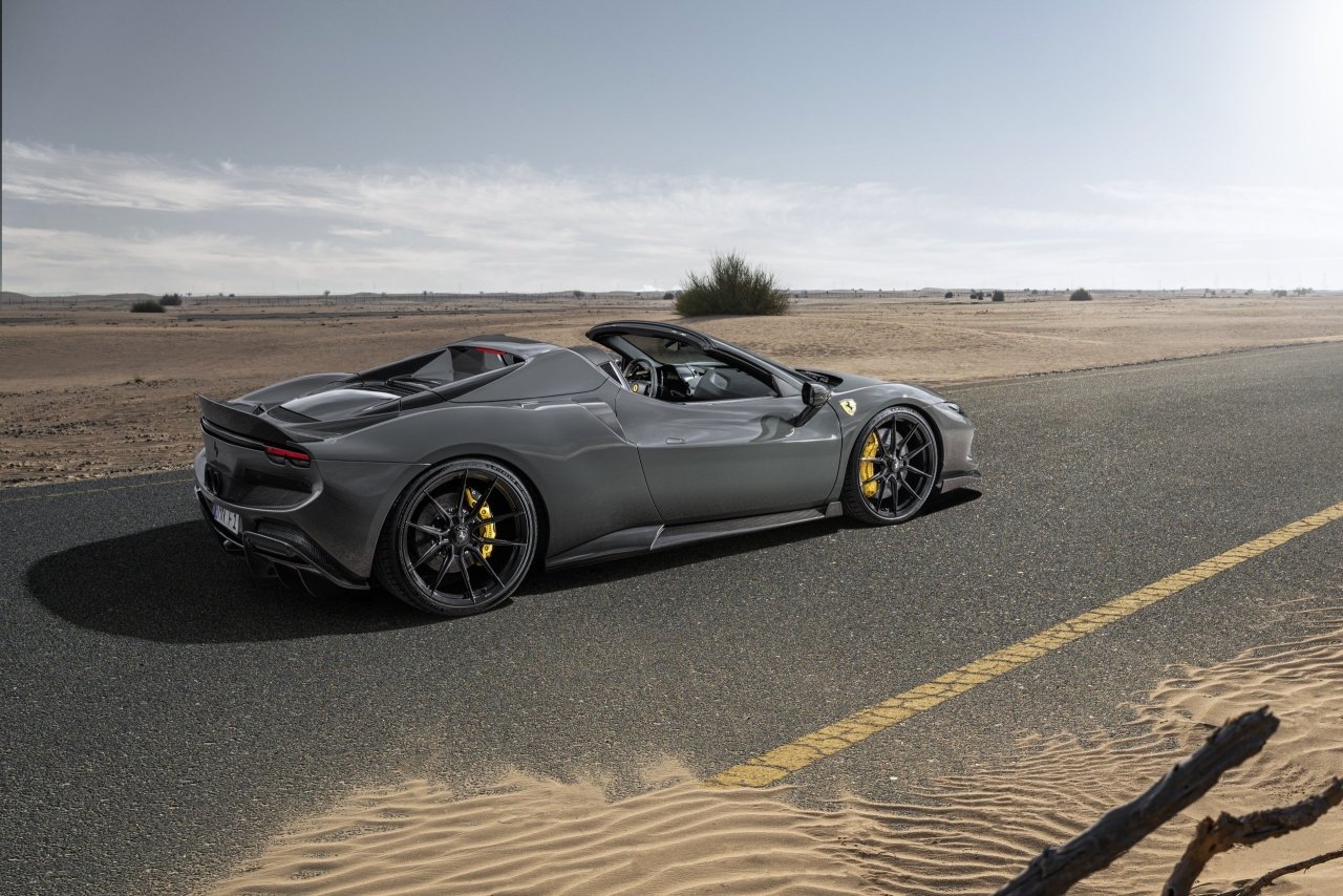 Novitec transforms Ferrari’s open-top V6-powered Italian supercar