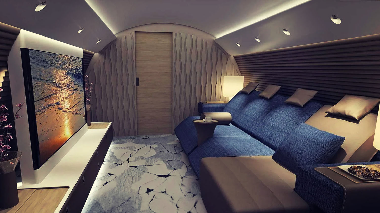 Private Jets | Pierrejean Vision, Aviation Interior Designer, French Heritage