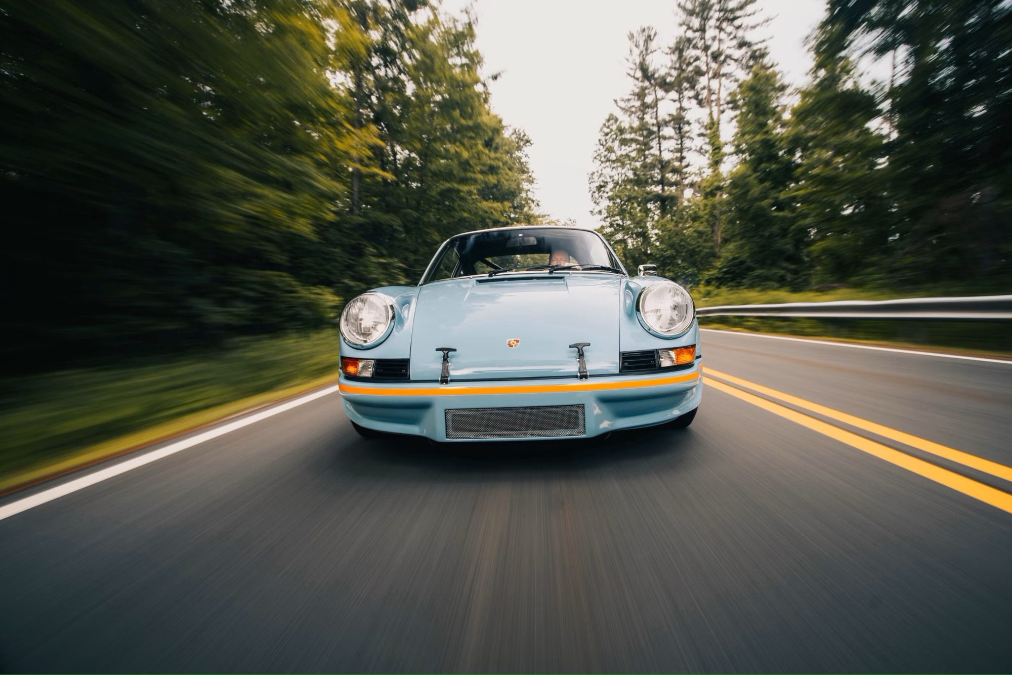 The RSR Project shows off its latest vintage Porsche 911 in Gulf Blue