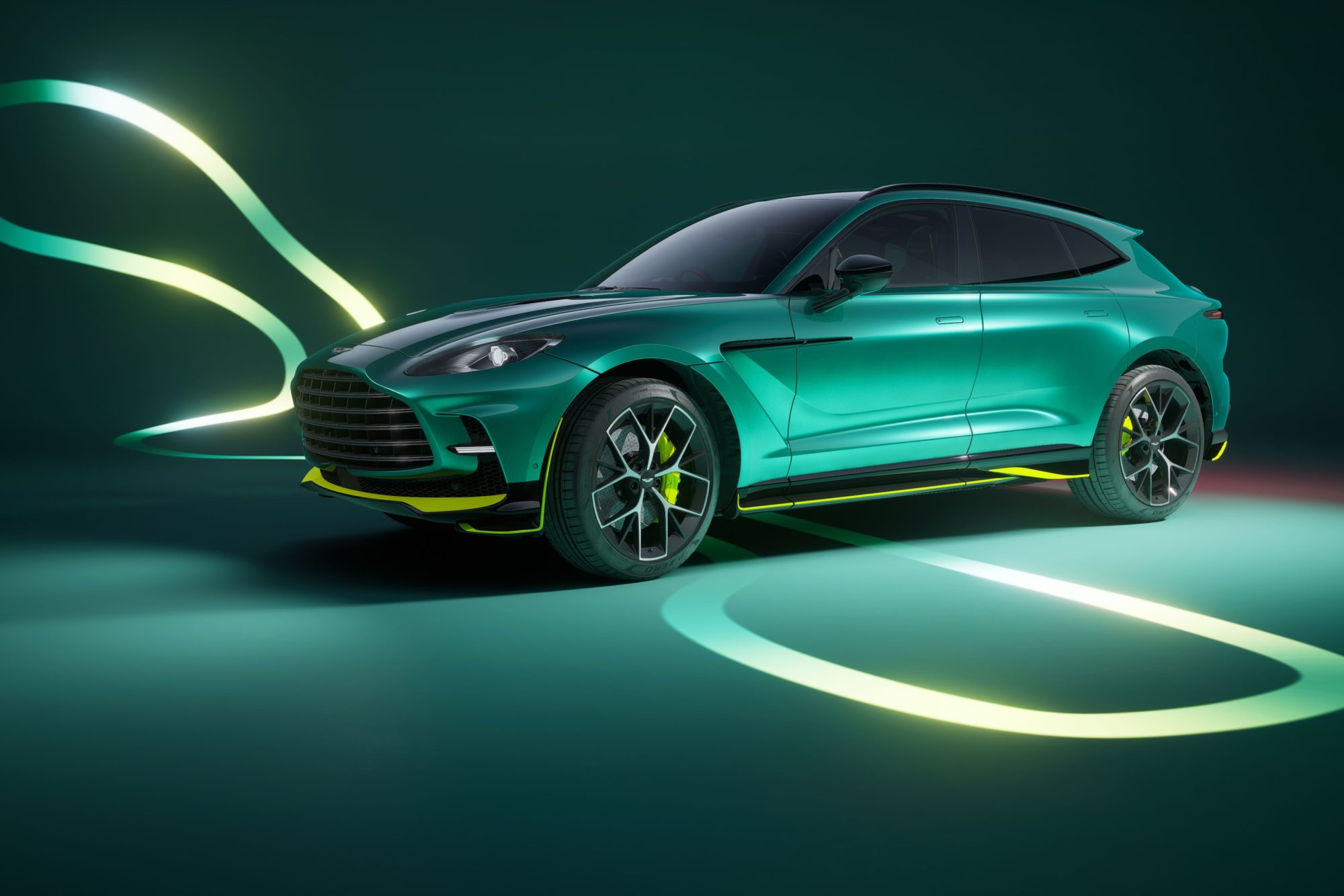 The DBX707 AMR24 is a celebration of Aston Martin’s Aramco Formula 1 Team