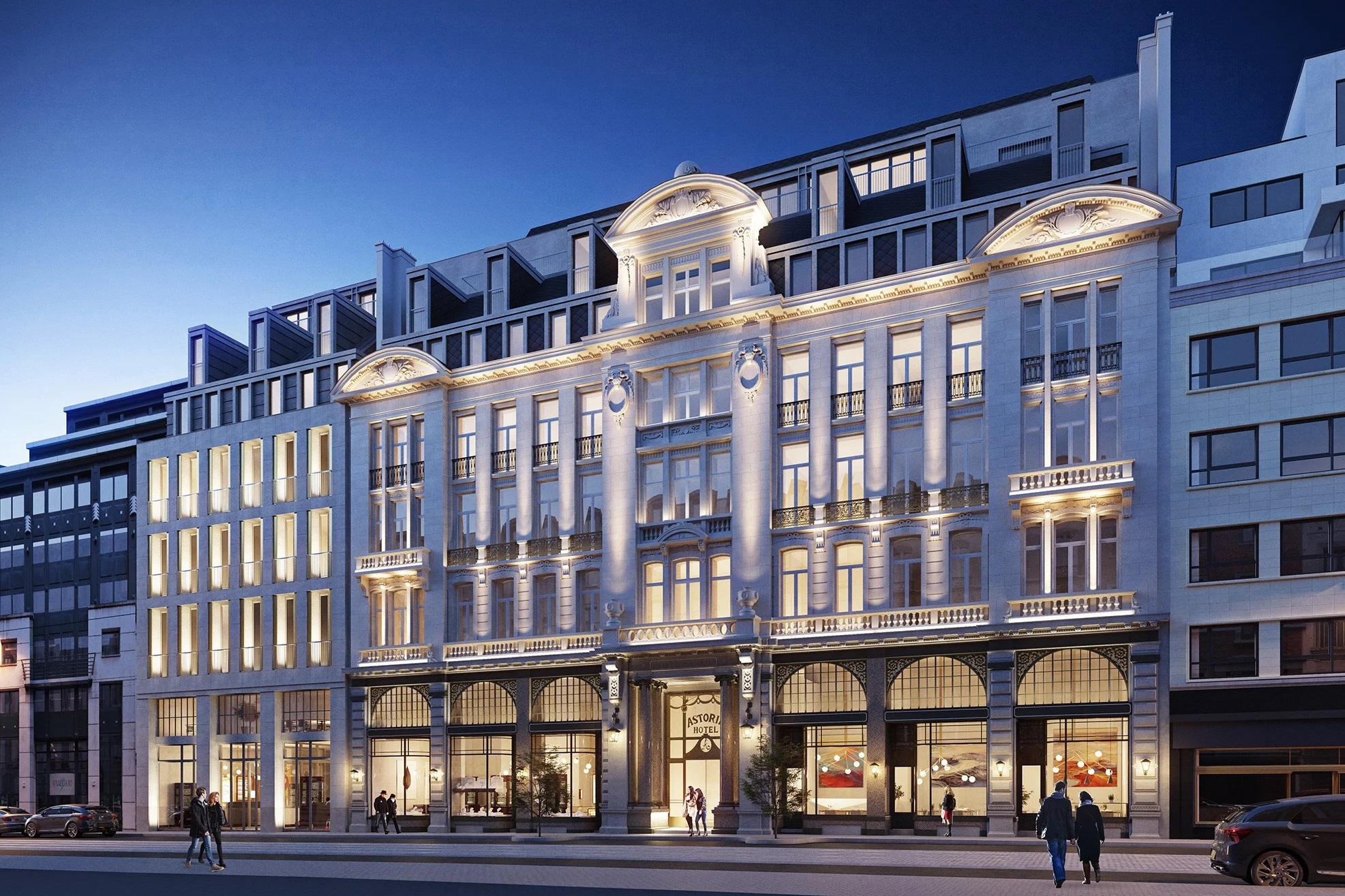 The former Hotel Astoria will soon reopen as Corinthia Brussels in the fall of 2024