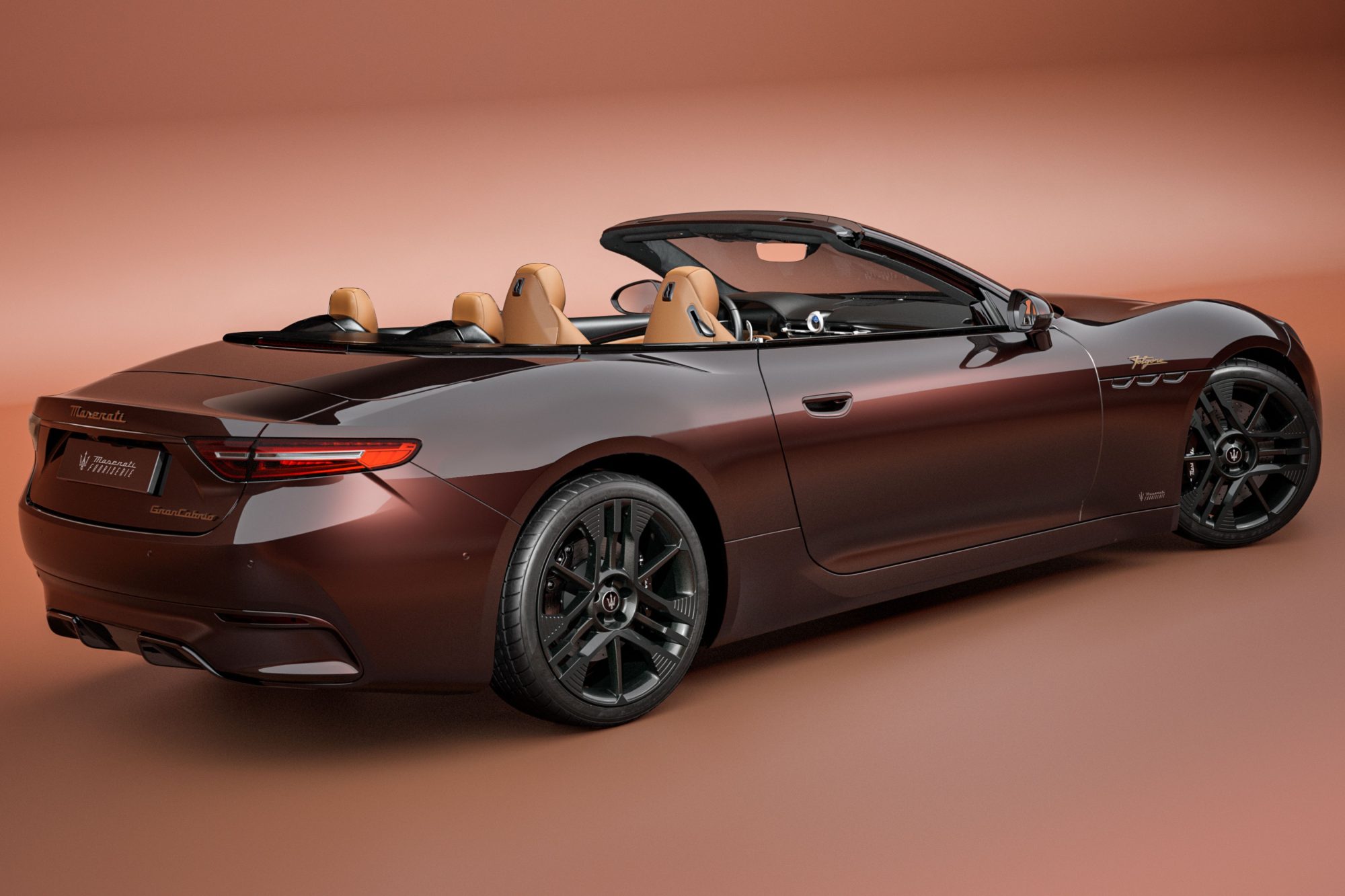 Maserati GranCabrio Folgore Tignanello is the first 100% electric luxury convertible