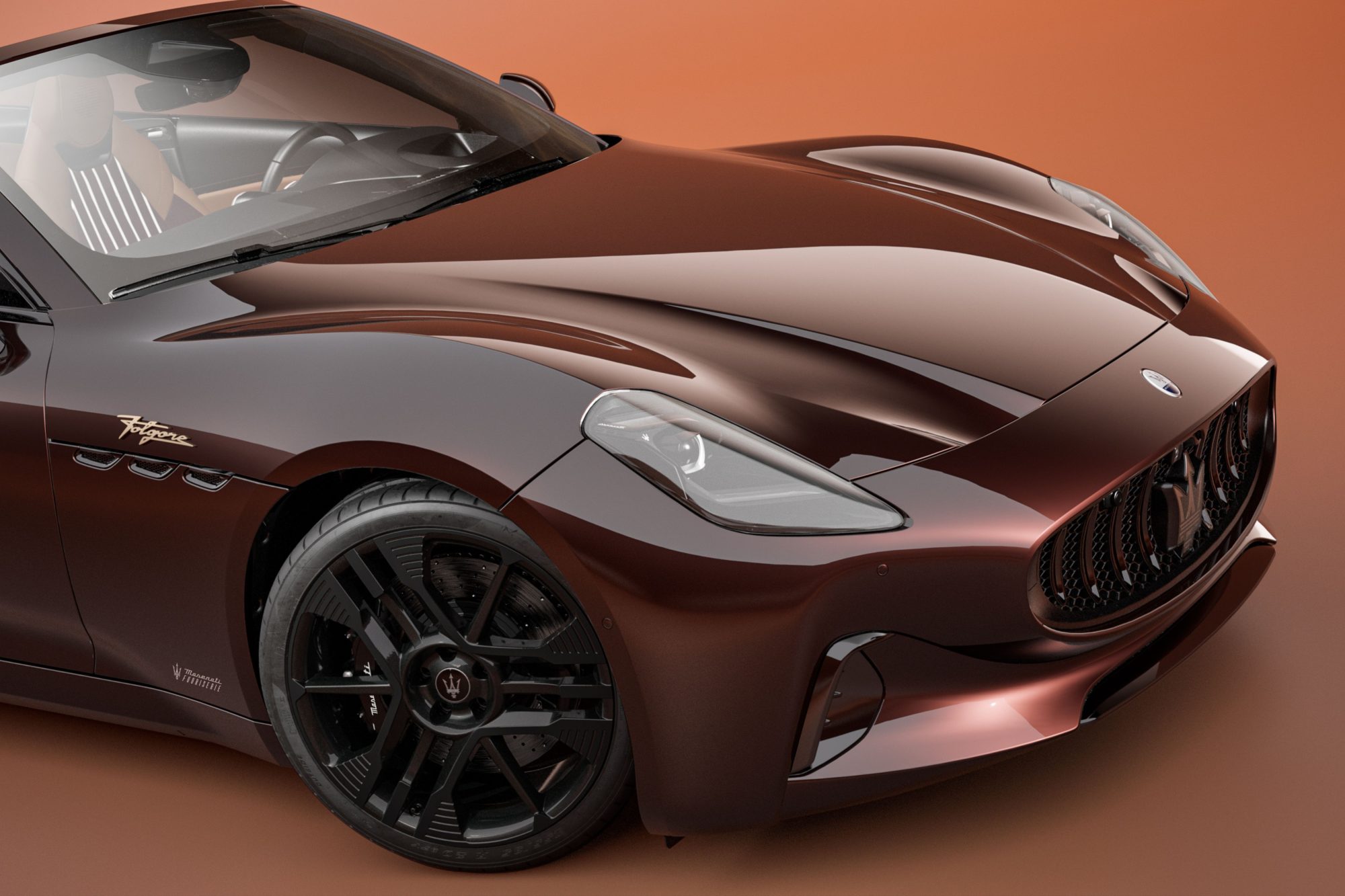 Maserati GranCabrio Folgore Tignanello is the first 100% electric luxury convertible