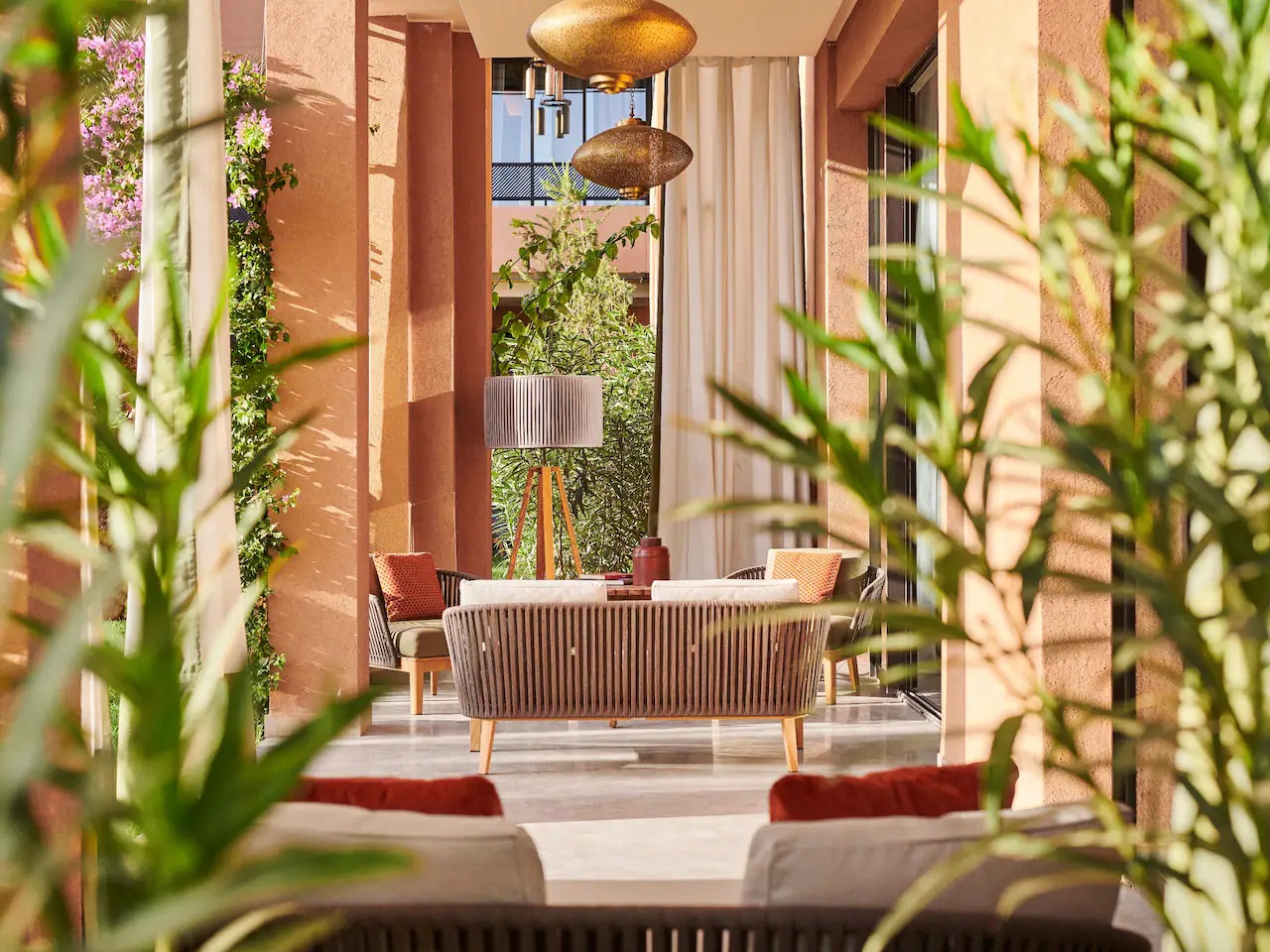 Park Hyatt Marrakech is maybe the best place in Morocco to seek the summer sun