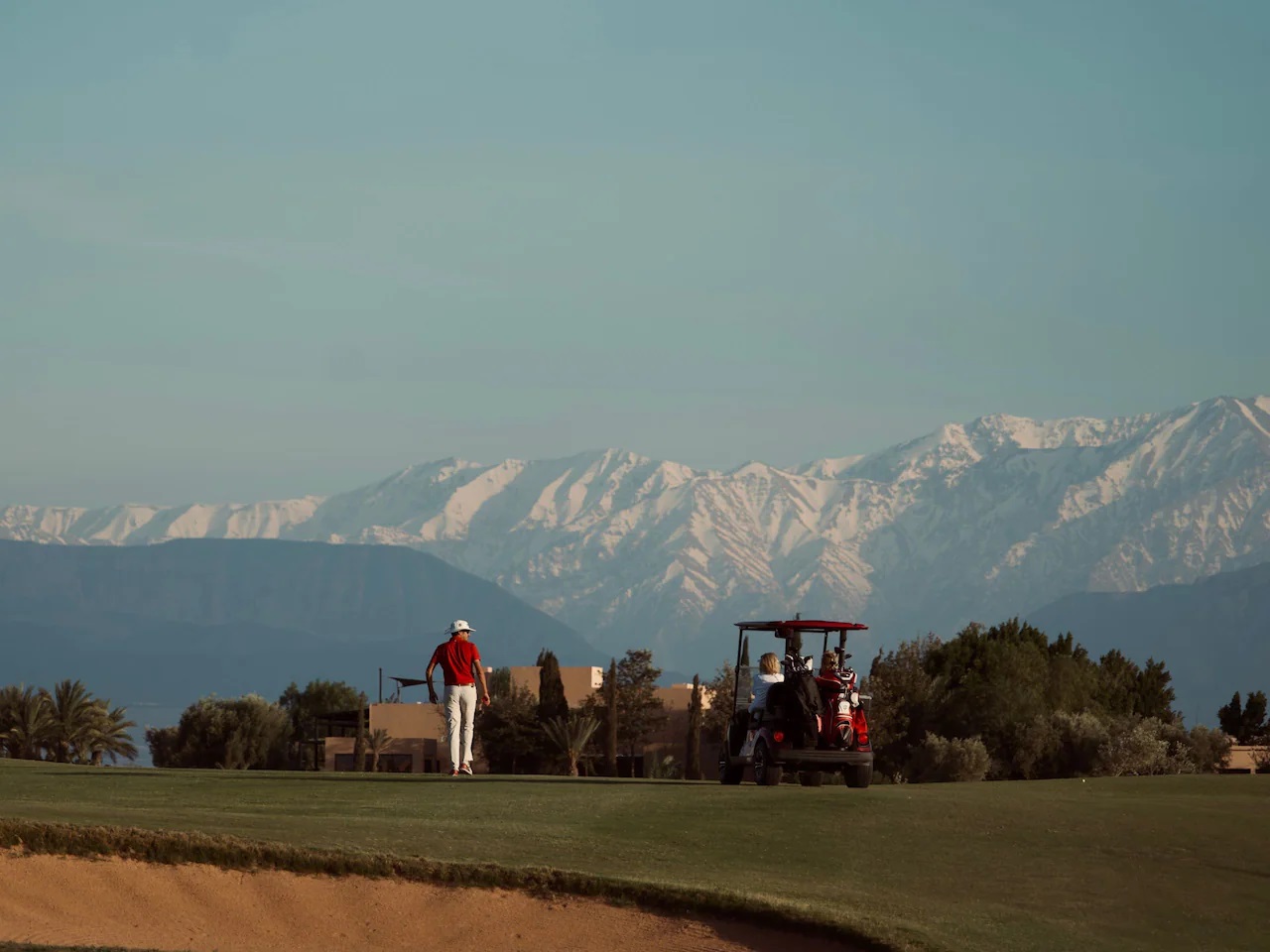 Park Hyatt Marrakech is maybe the best place in Morocco to seek the summer sun