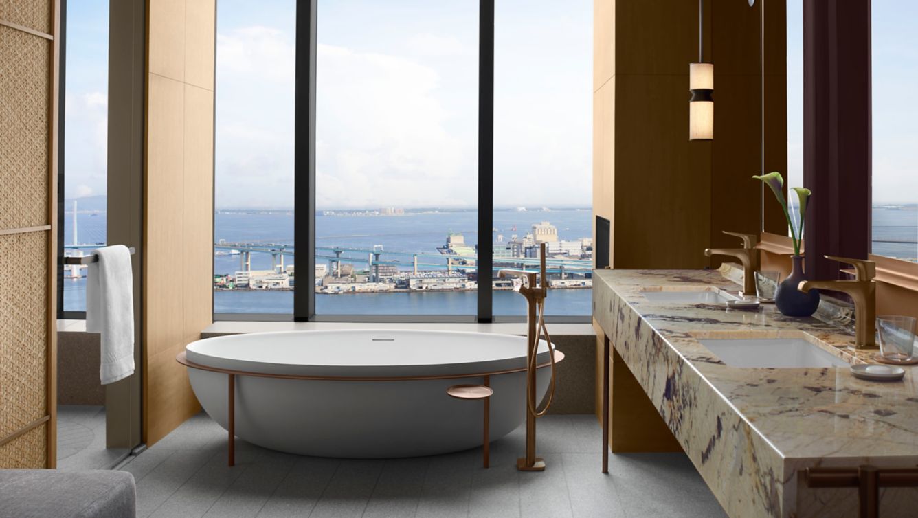 Ritz-Carlton, Fukuoka is a boutique retreat with game-changing views of Hakata Bay and Ohori Park