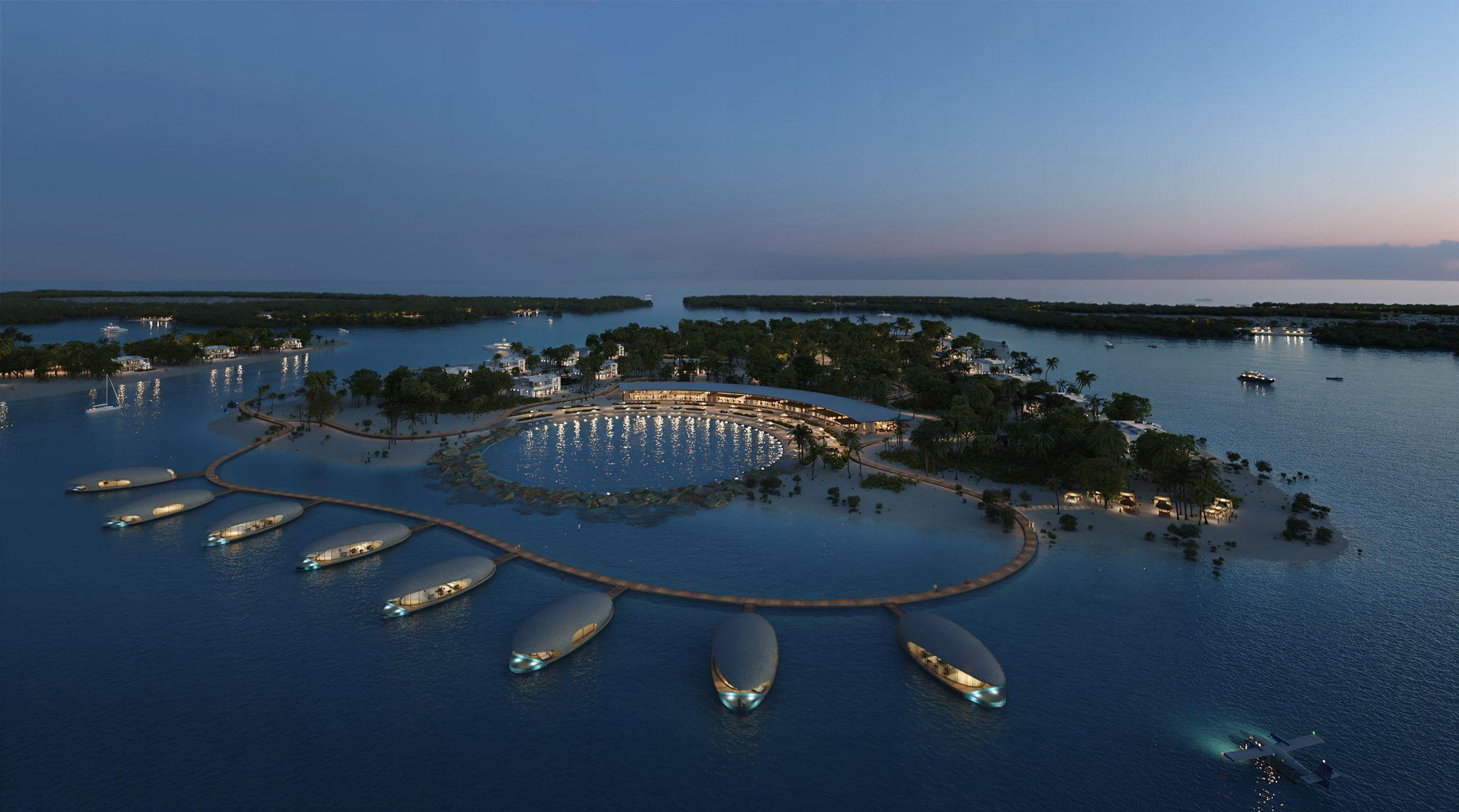 Ritz-Carlton Reserve Ramhan Island will feature the UAE’s first floating villas