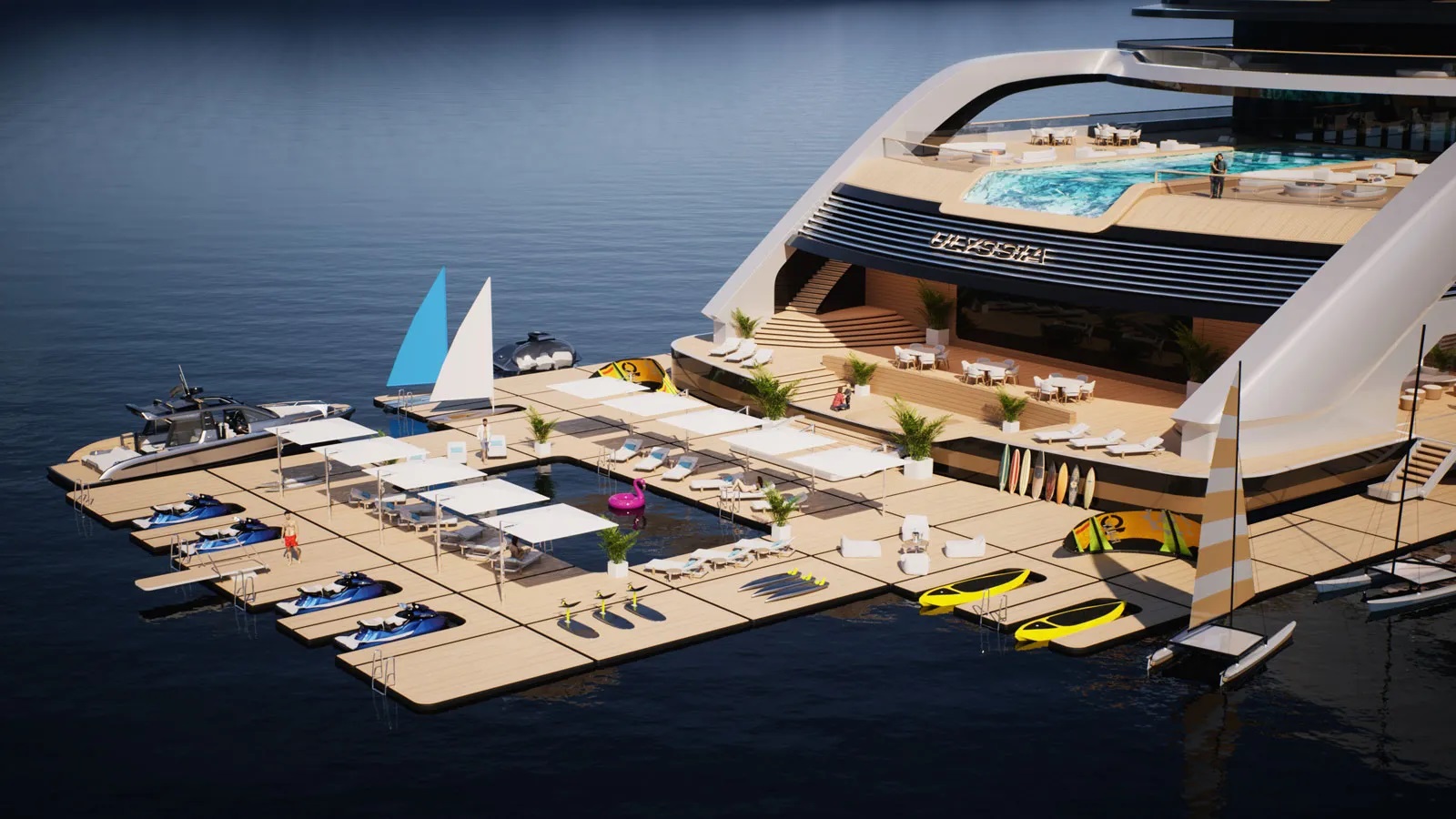 Ulyssia Residences AG Launches 320m Superyacht in Collaboration with Espen Øino