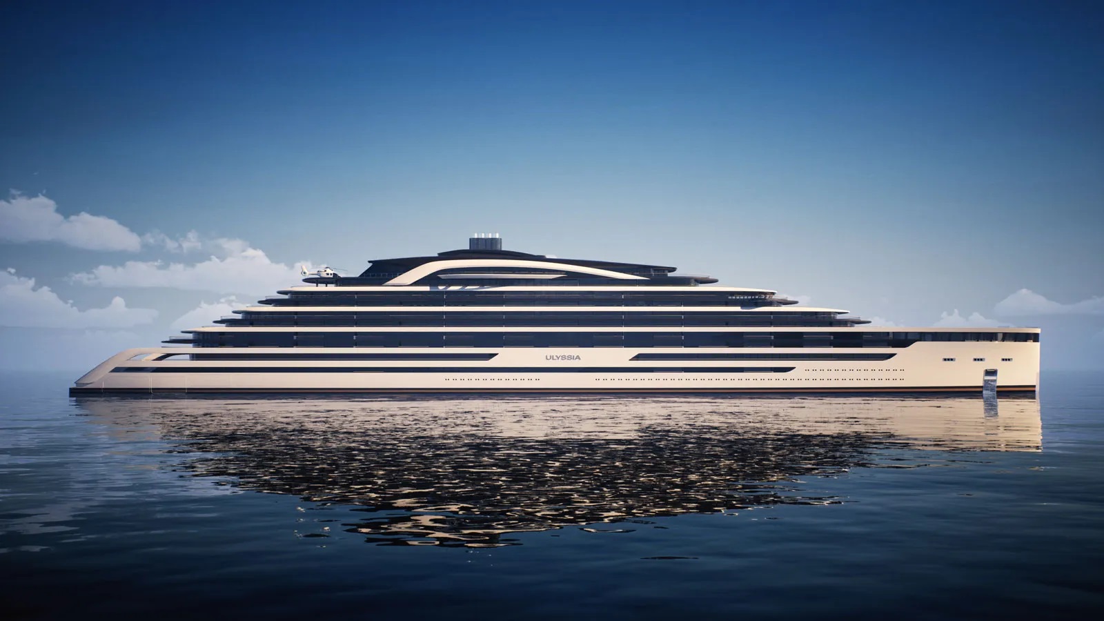 Ulyssia Residences AG Launches 320m Superyacht in Collaboration with Espen Øino