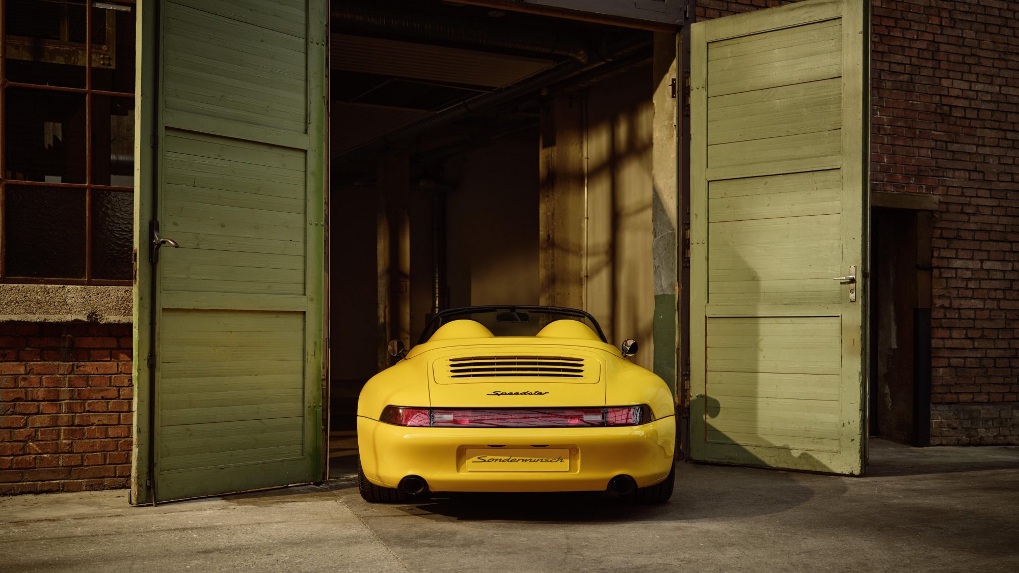 911 Speedster built as a Sonderwunsch Factory one-off