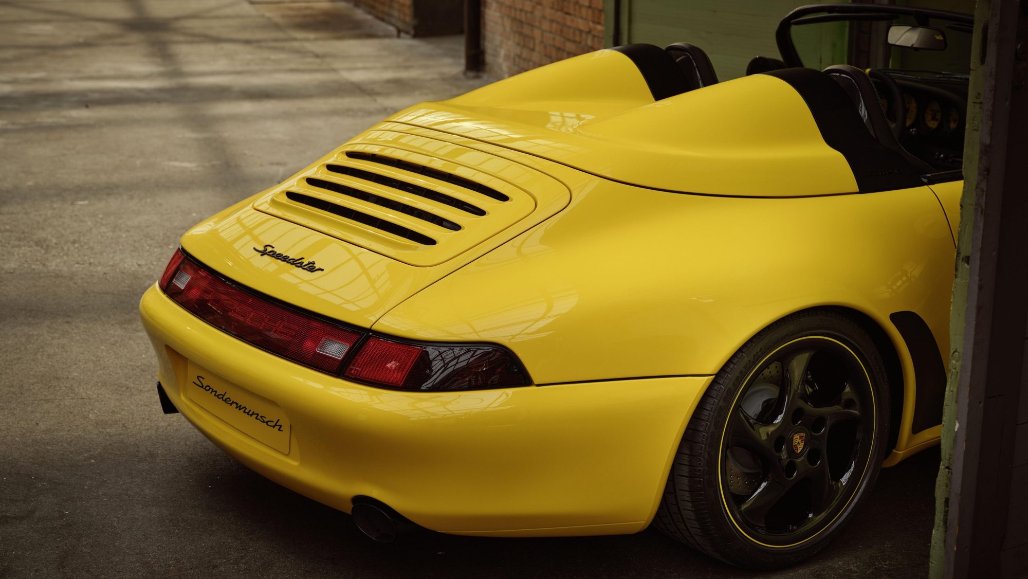 911 Speedster built as a Sonderwunsch Factory one-off