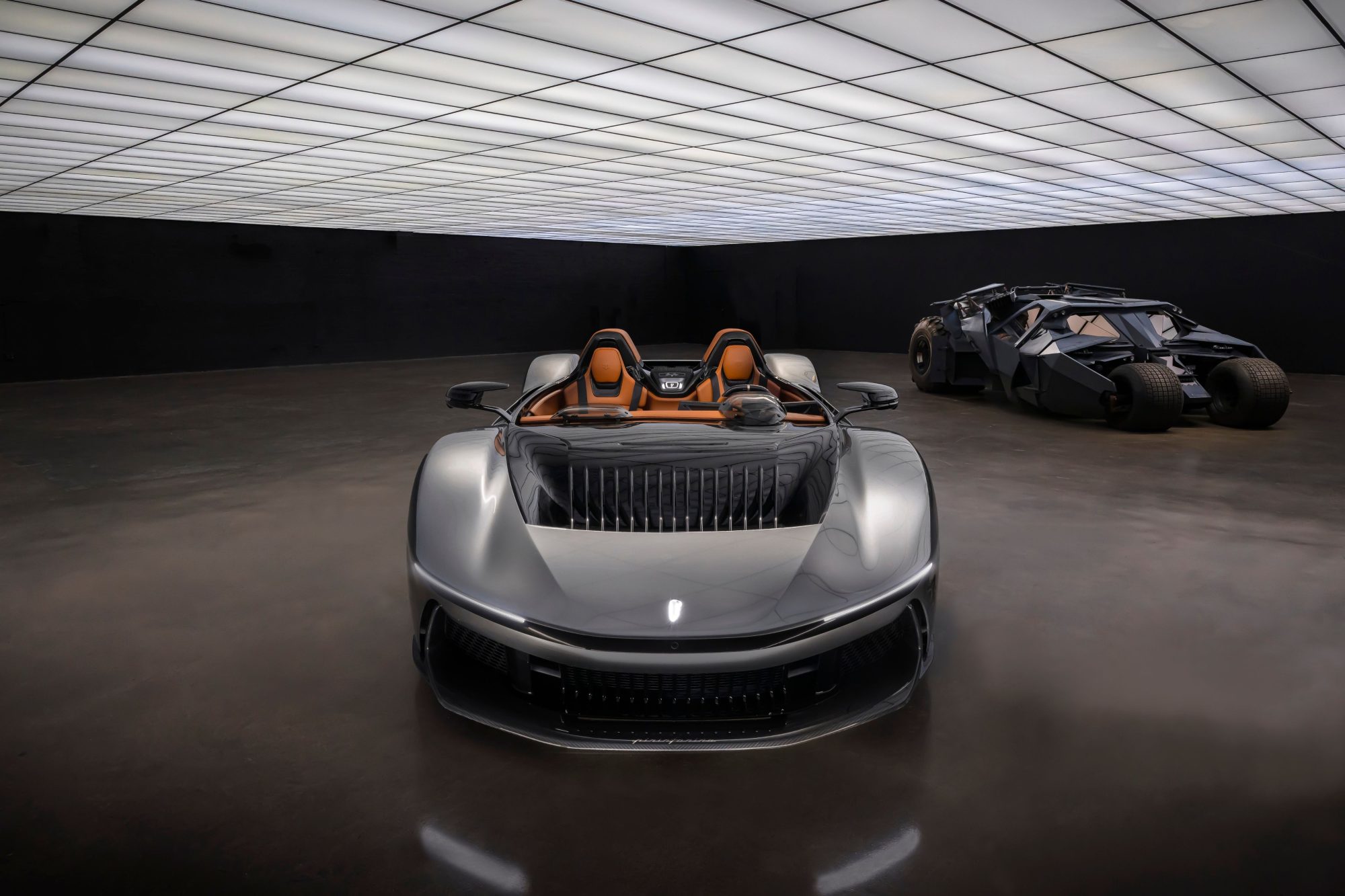 Automobili Pininfarina’s B95 Gotham is the brand’s first car from the Wayne Enterprises Experience collaboration