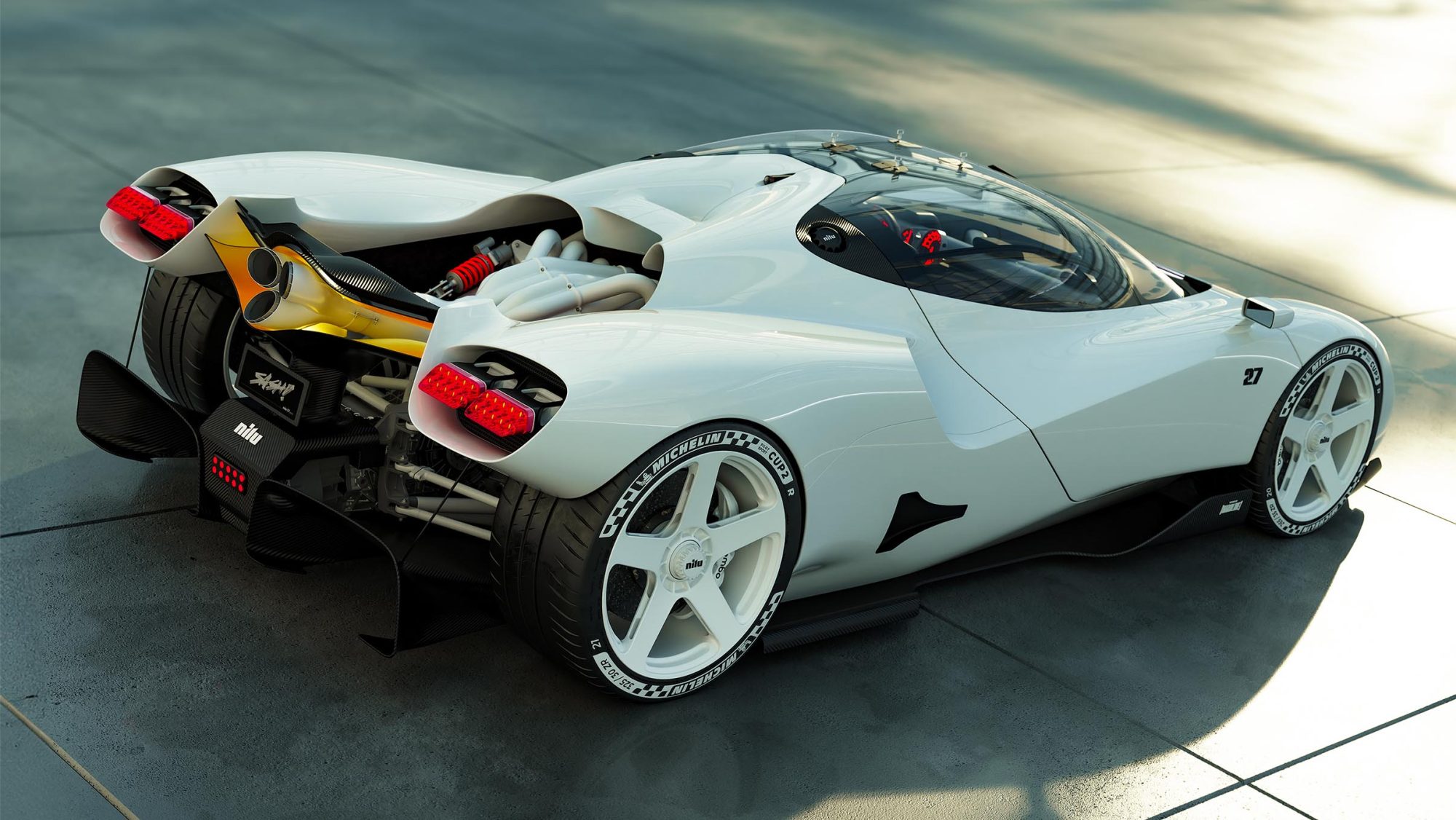 Selipanov’s Nilu is a completely bespoke hypercar of its own design