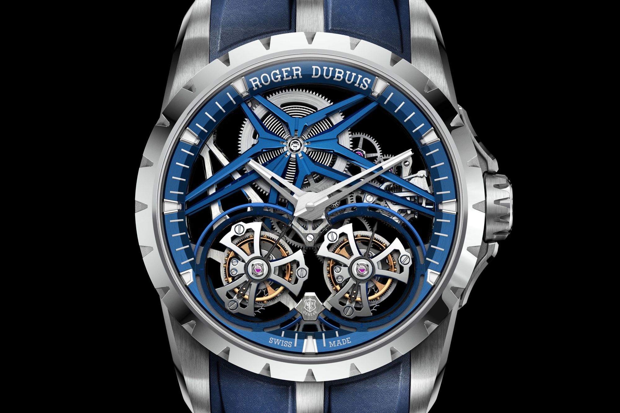 Roger Dubuis Excalibur Double Tourbillon Cobalt Chrome