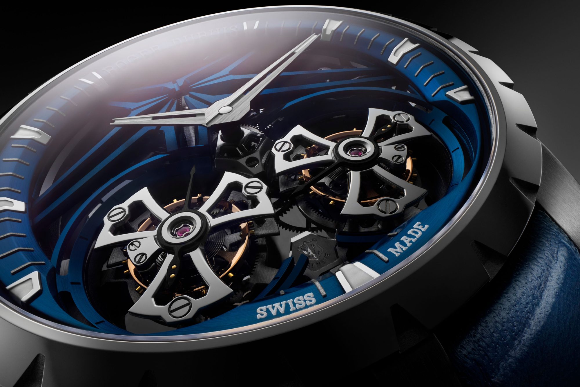 Roger Dubuis Excalibur Double Tourbillon Cobalt Chrome