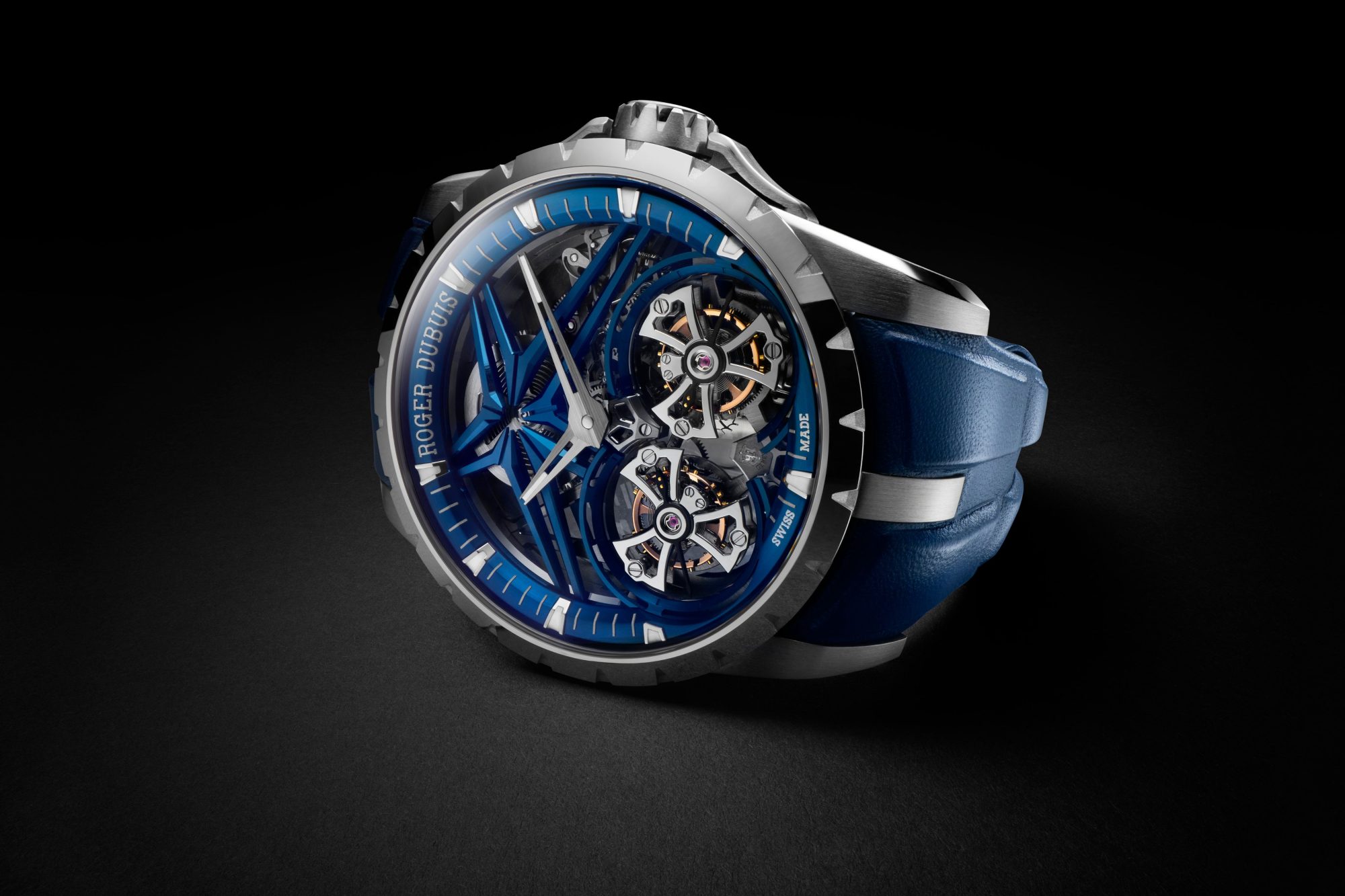 Roger Dubuis Excalibur Double Tourbillon Cobalt Chrome