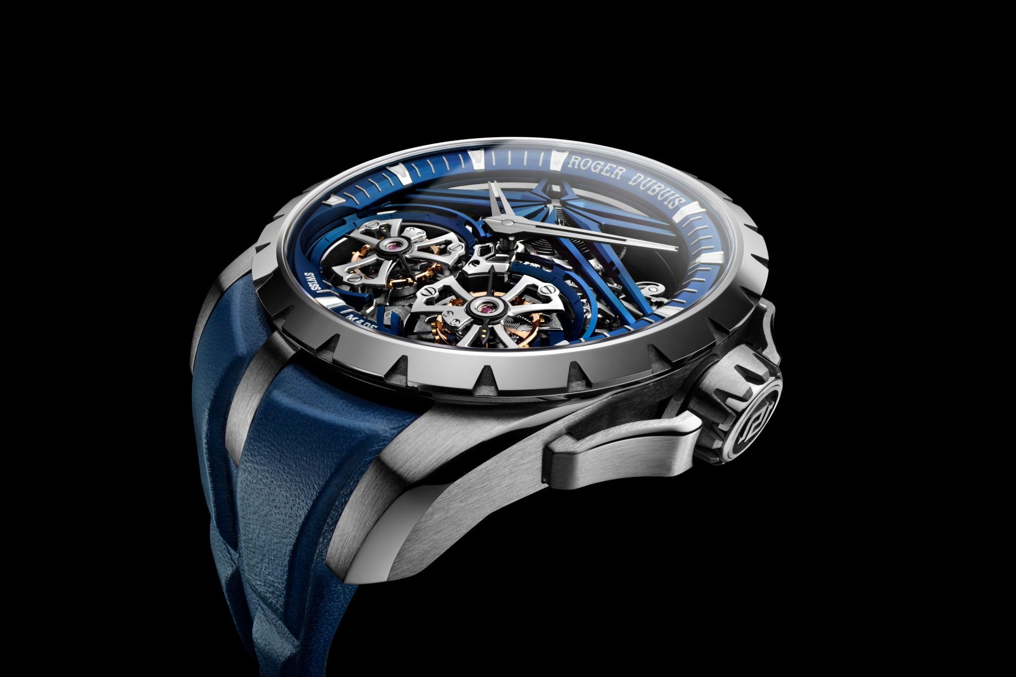 Roger Dubuis Excalibur Double Tourbillon Cobalt Chrome