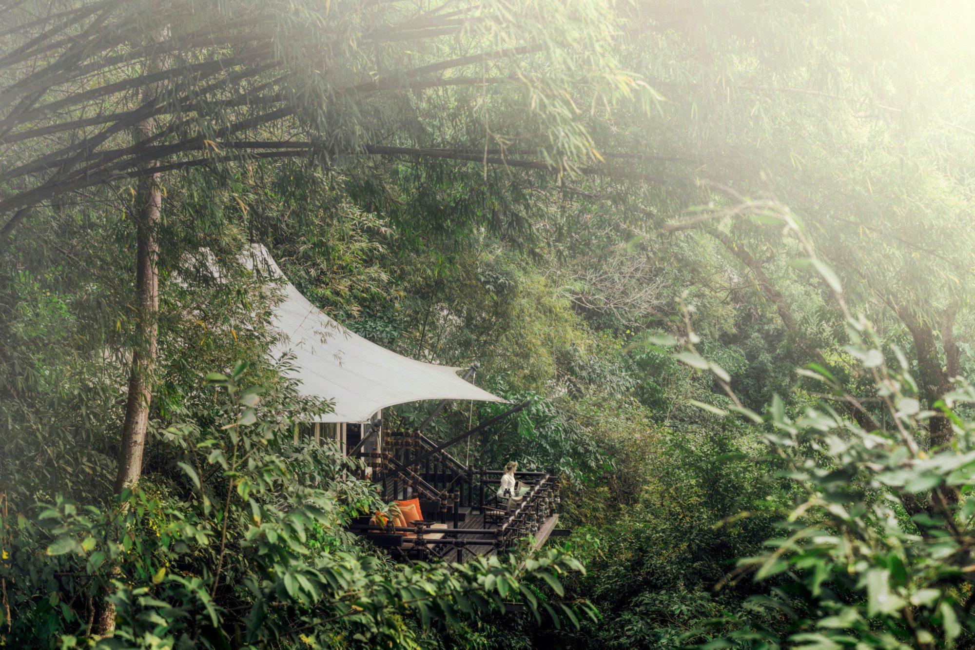 Four Seasons Tented Camp Golden Triangle offers a magical escape