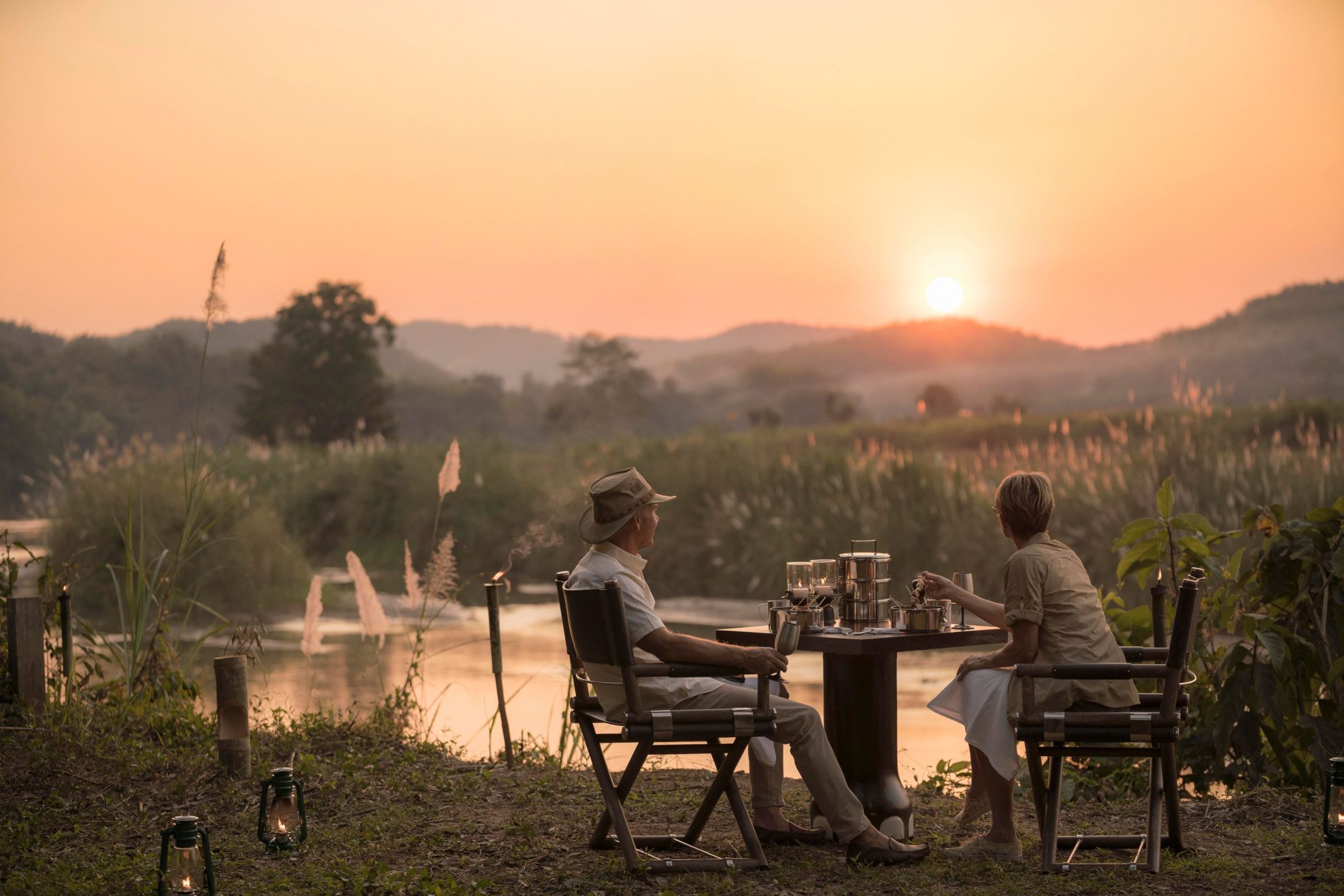 Four Seasons Tented Camp Golden Triangle offers a magical escape