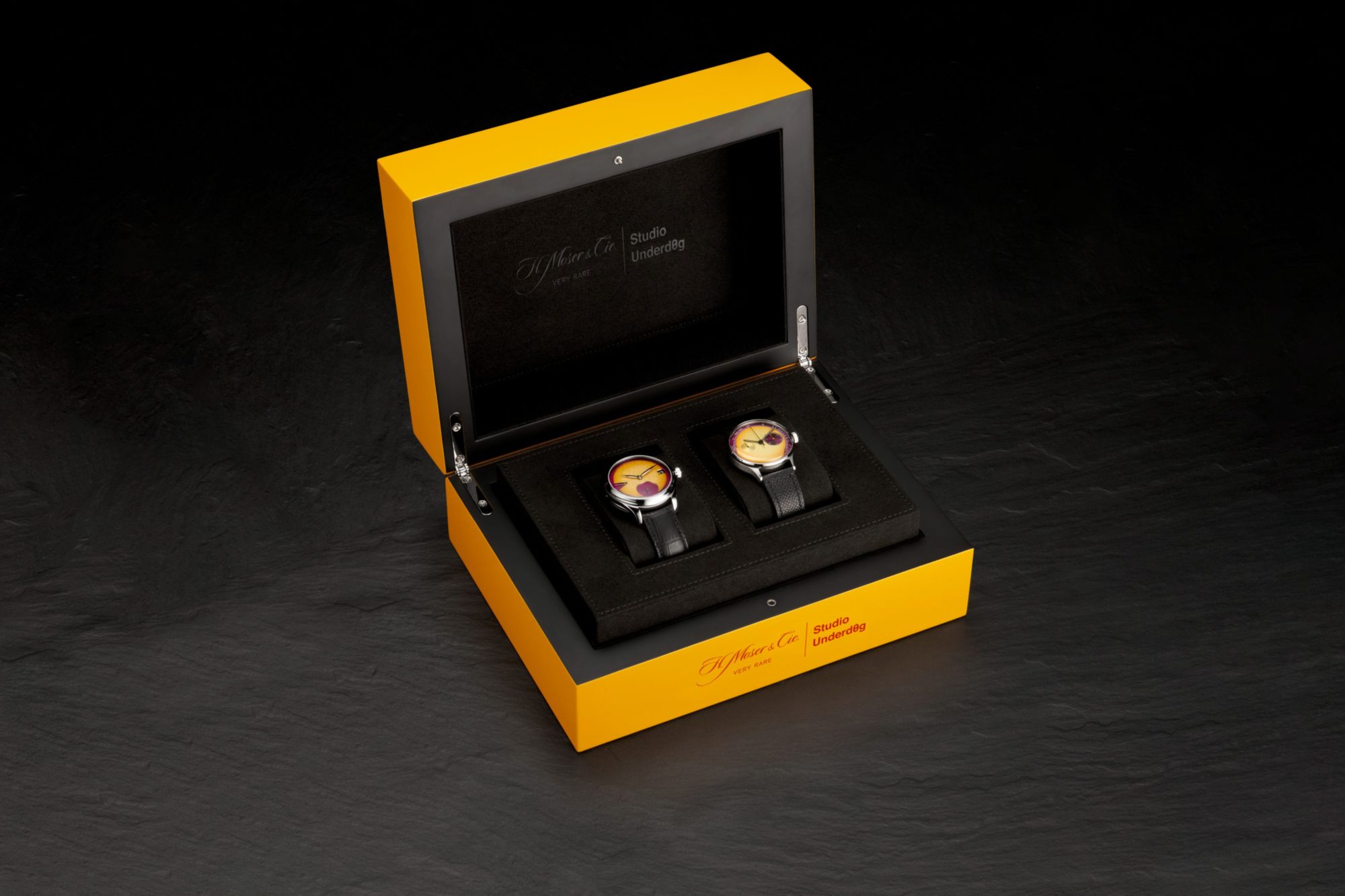 H. Moser & Cie. X Studio Underd0g Passion Fruit Watch Set