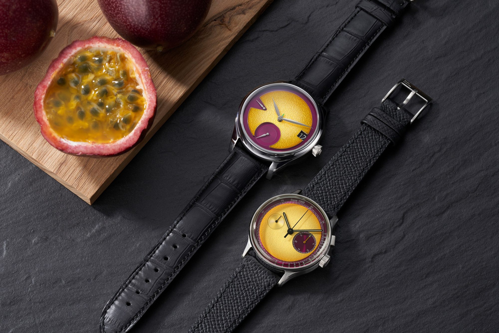 H. Moser & Cie. X Studio Underd0g Passion Fruit Watch Set