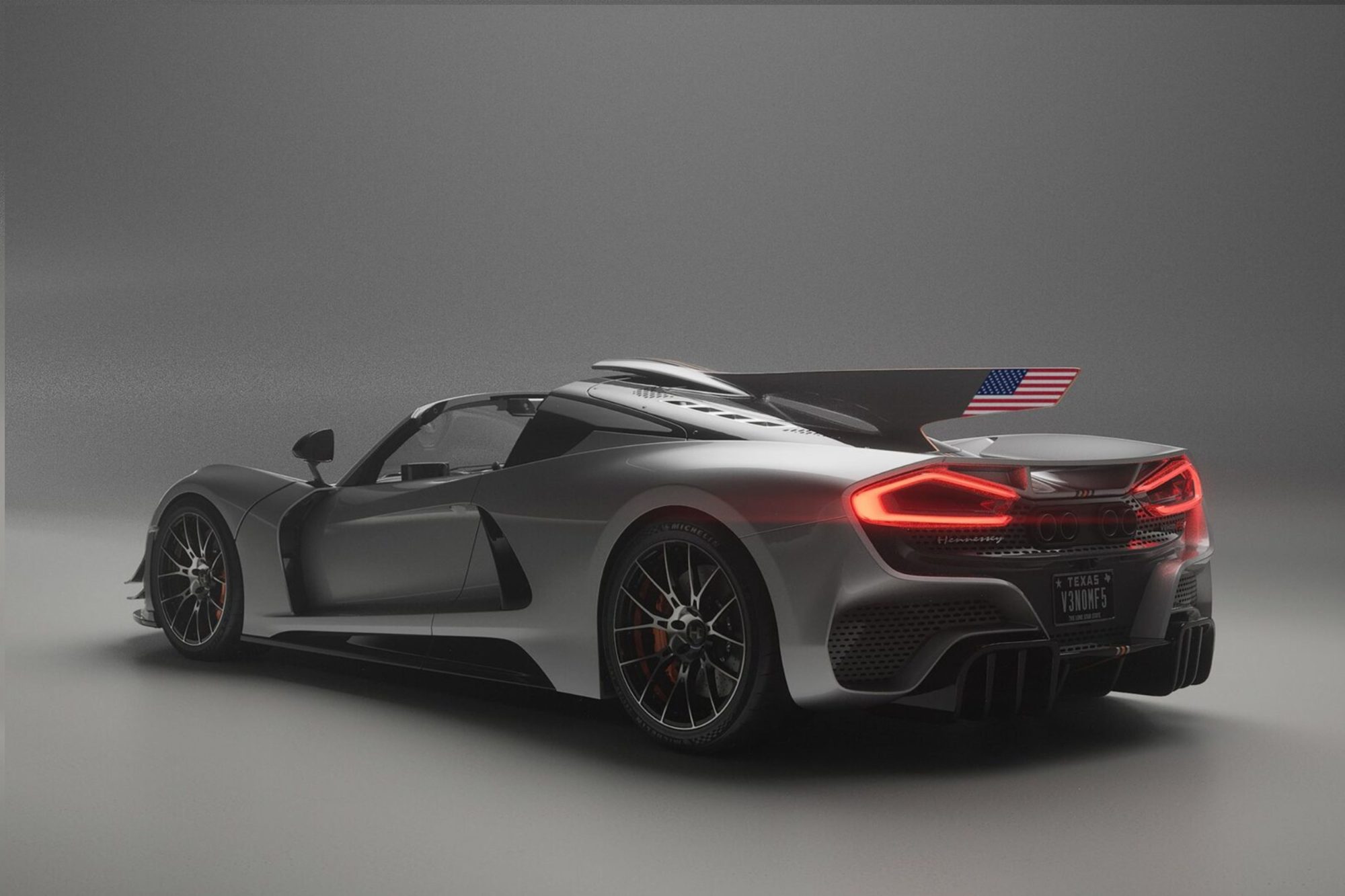 Hennessey’s Venom F5 Roadster is powered by a ‘Fury’ twin-turbocharged V8