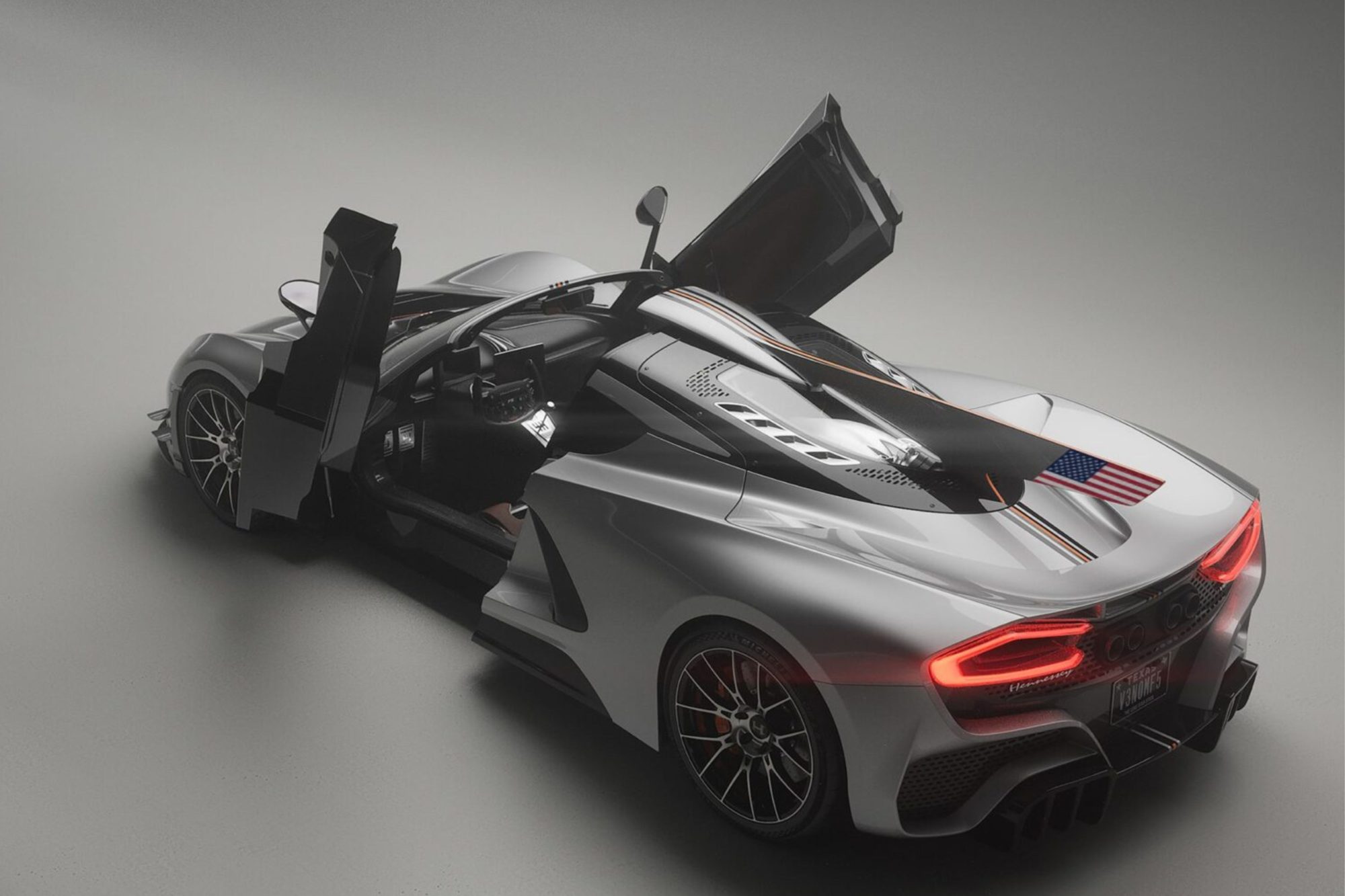 Hennessey’s Venom F5 Roadster is powered by a ‘Fury’ twin-turbocharged V8