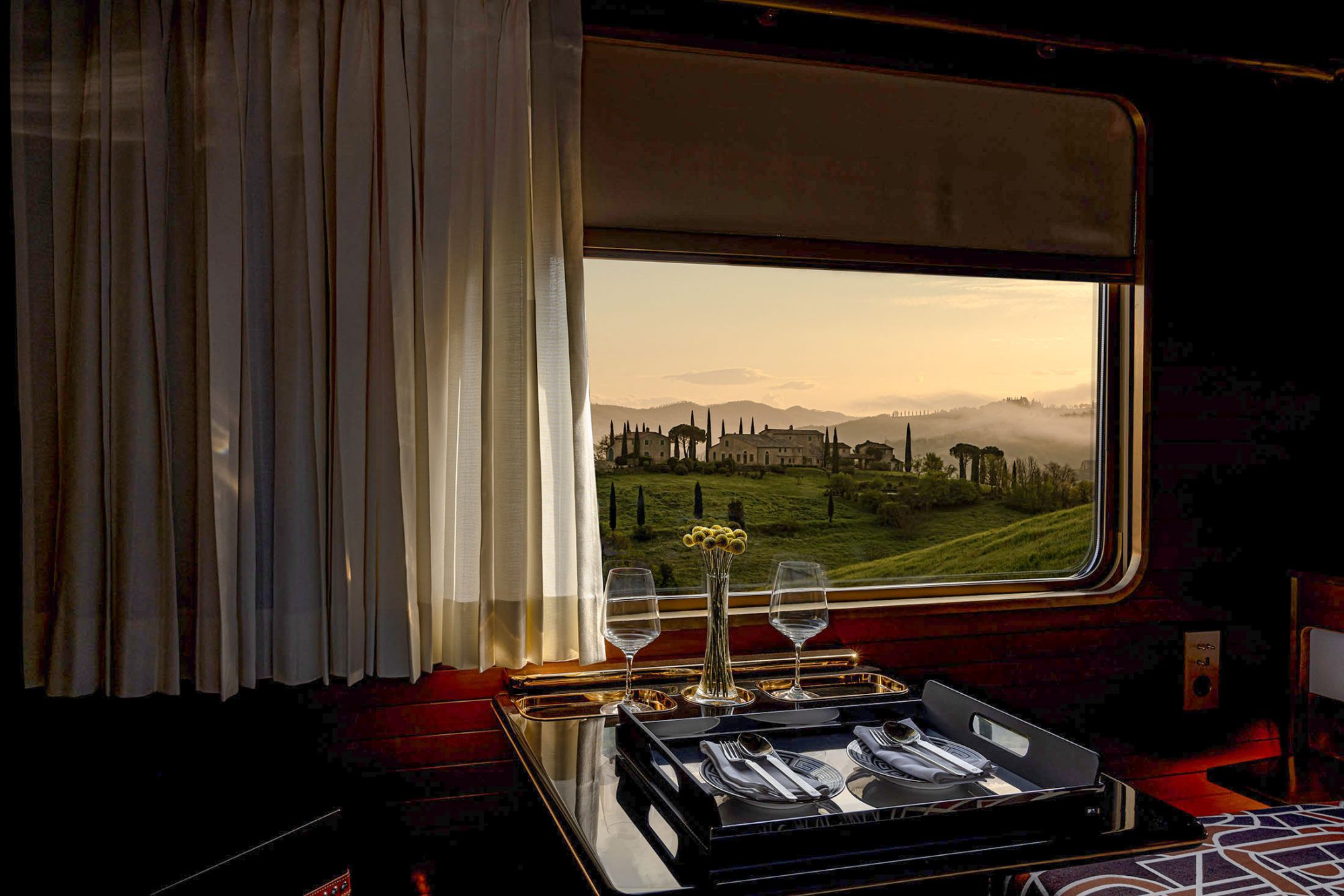 Indulge in the enchanting radiance of La Dolce Vita Orient Express