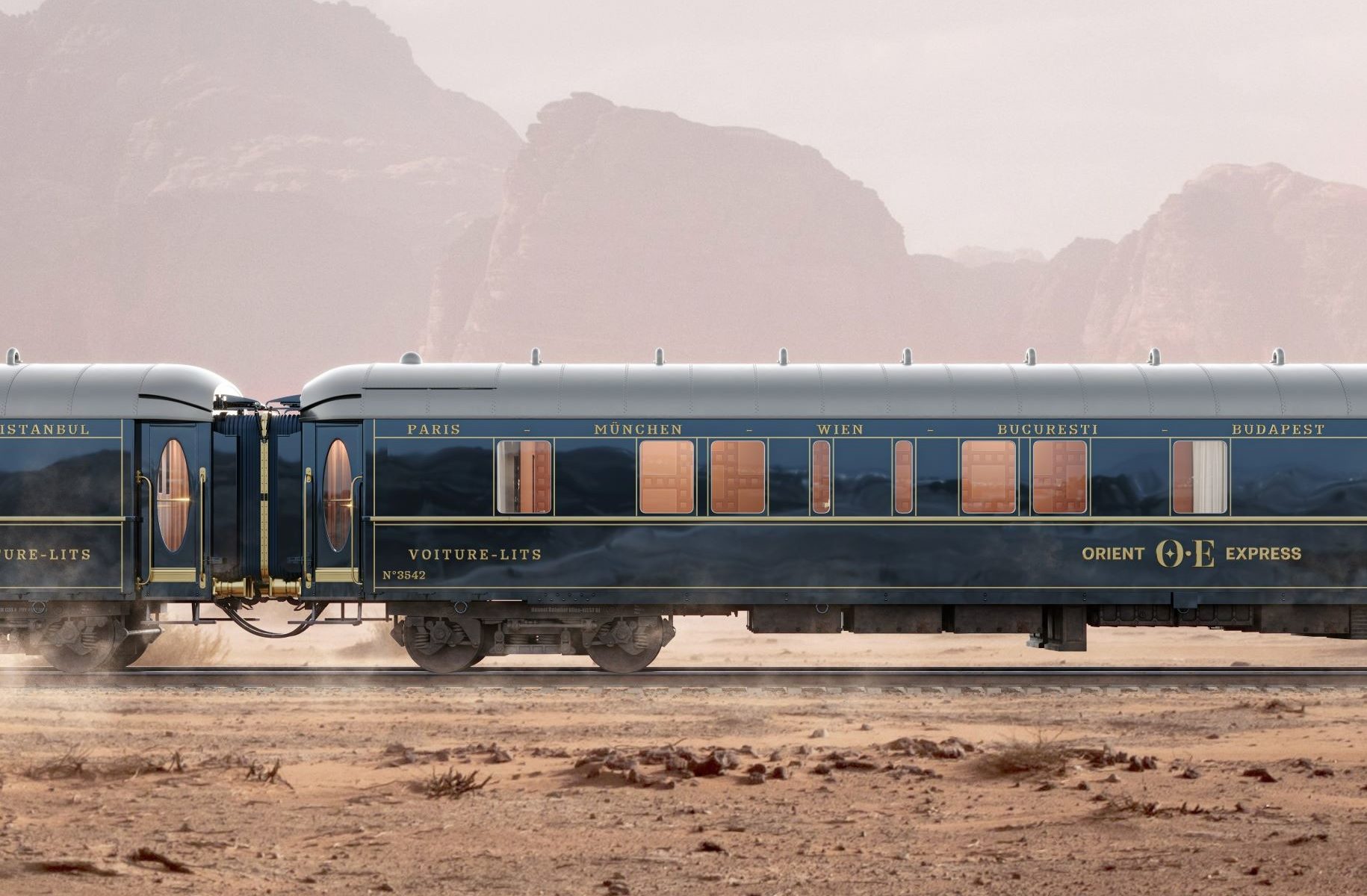 Indulge in the enchanting radiance of La Dolce Vita Orient Express