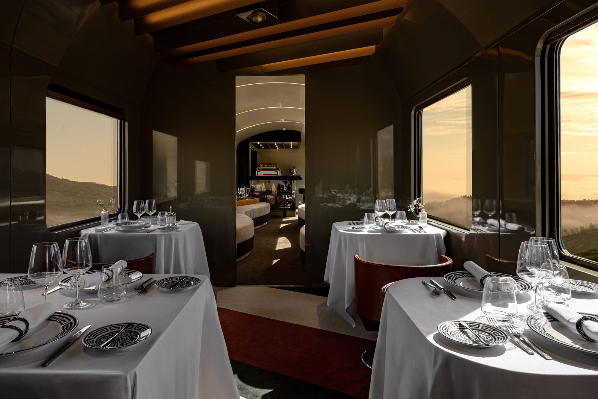 Indulge in the enchanting radiance of La Dolce Vita Orient Express