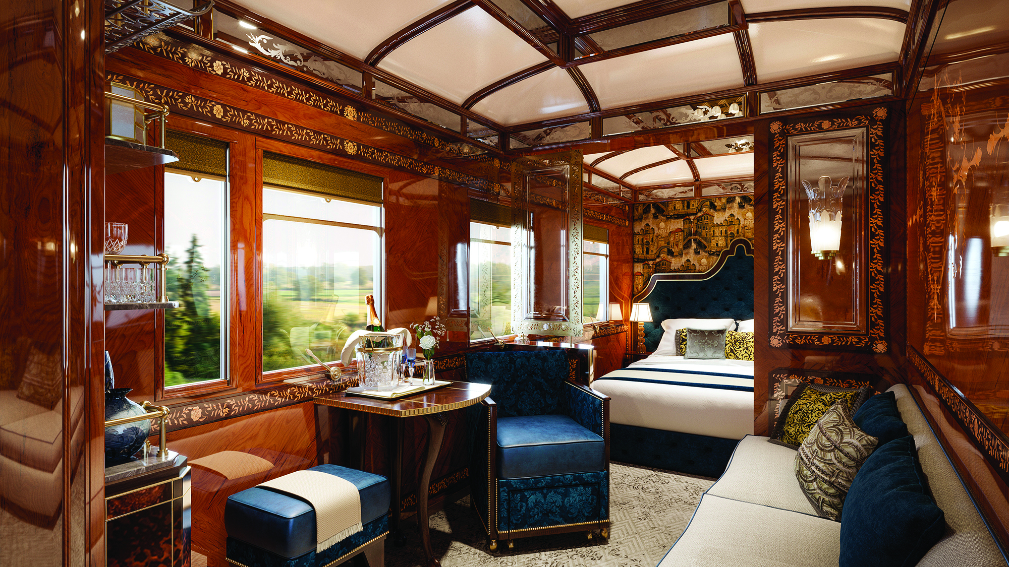 Step back into the golden age of travel on the Venice Simplon-Orient-Express