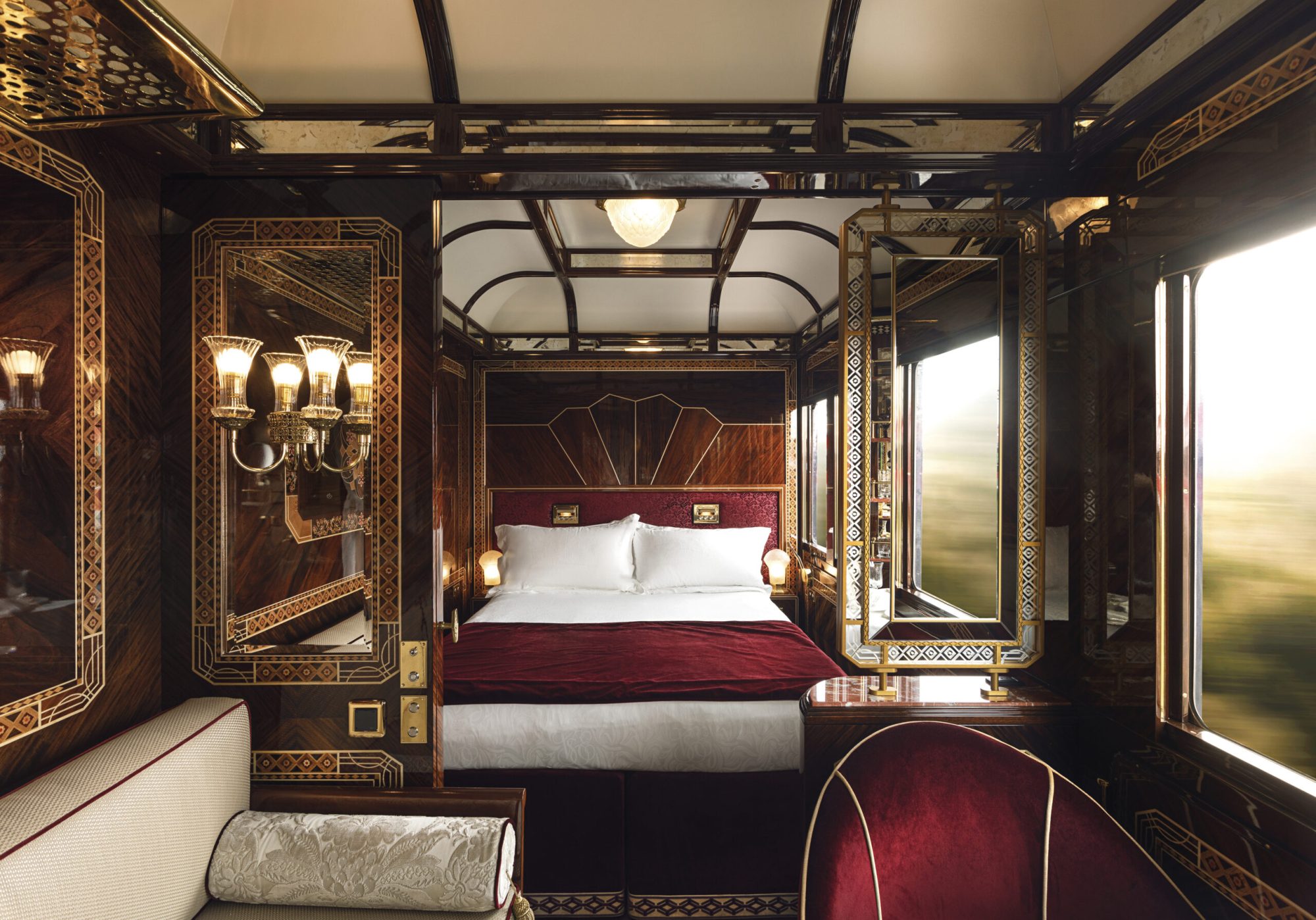 Step back into the golden age of travel on the Venice Simplon-Orient-Express