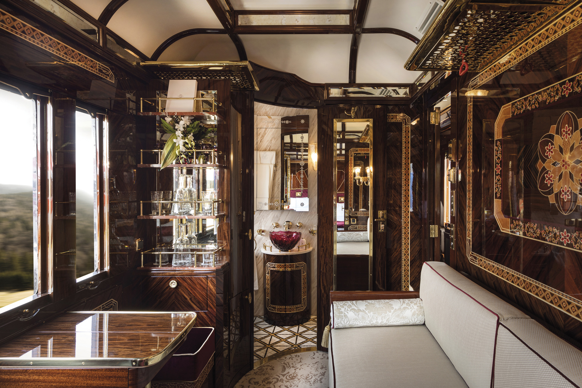 Step back into the golden age of travel on the Venice Simplon-Orient-Express