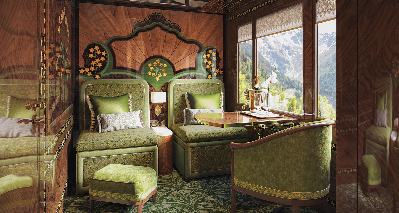 Step back into the golden age of travel on the Venice Simplon-Orient-Express