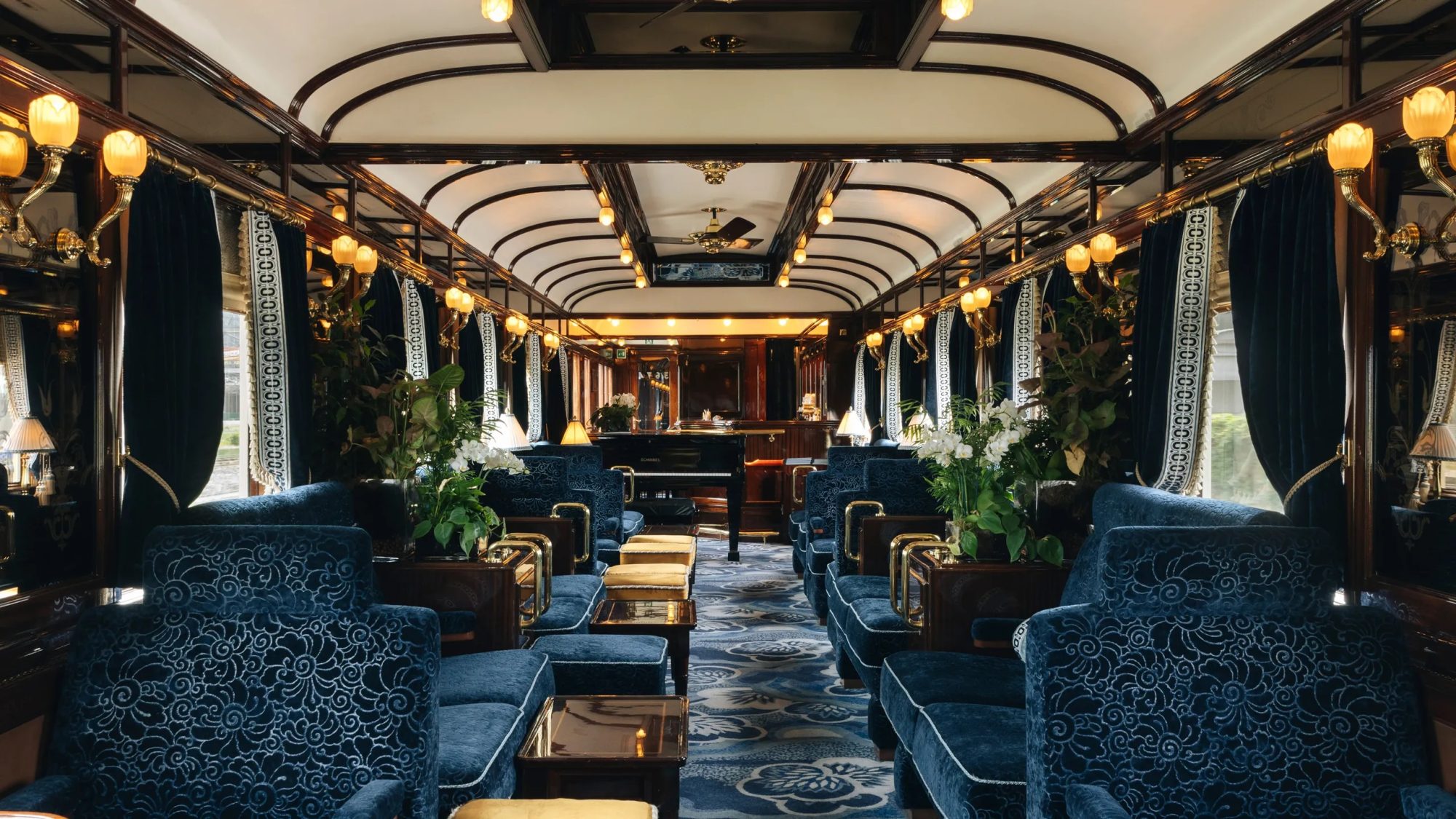 Step back into the golden age of travel on the Venice Simplon-Orient-Express