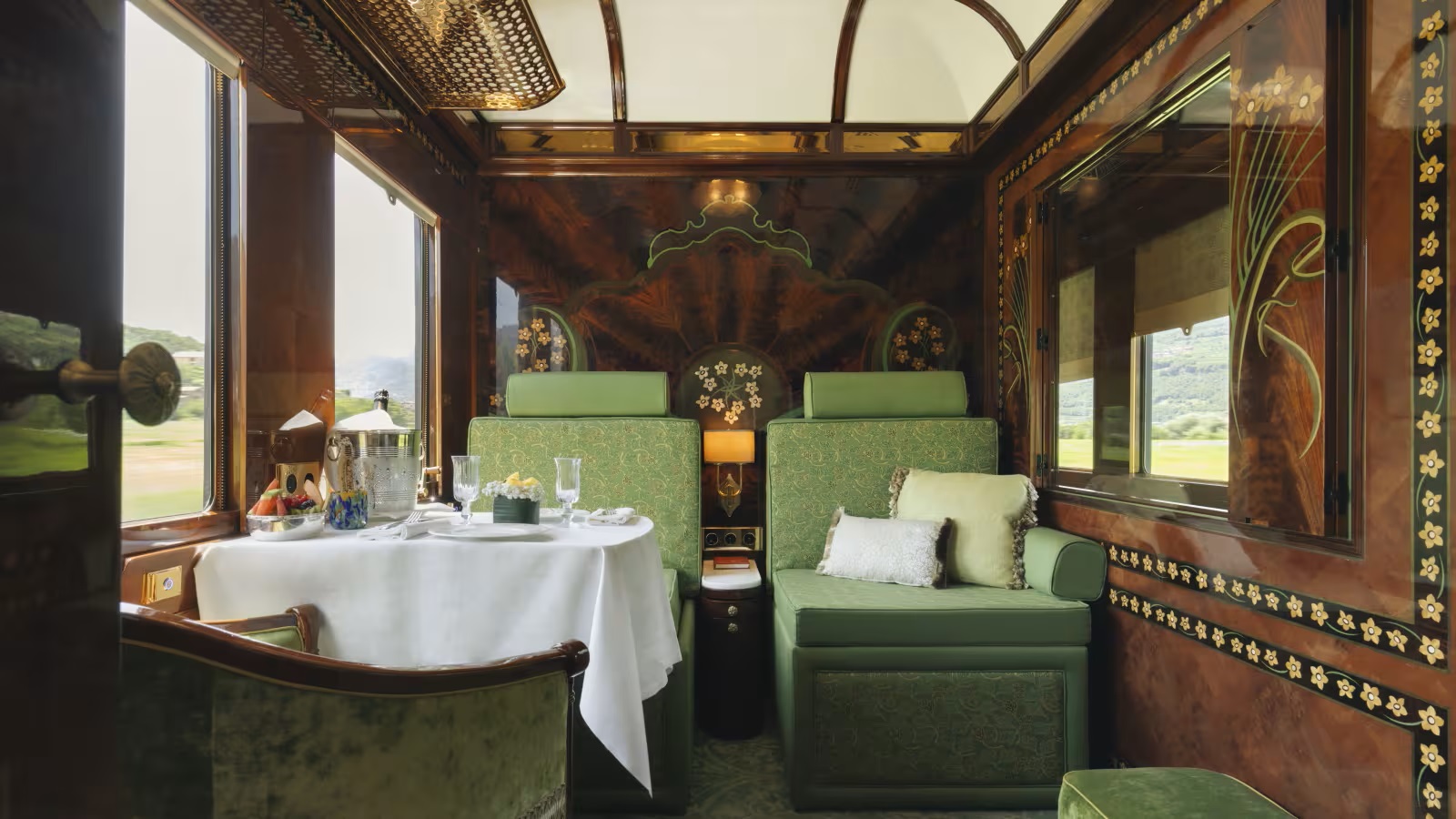 Step back into the golden age of travel on the Venice Simplon-Orient-Express