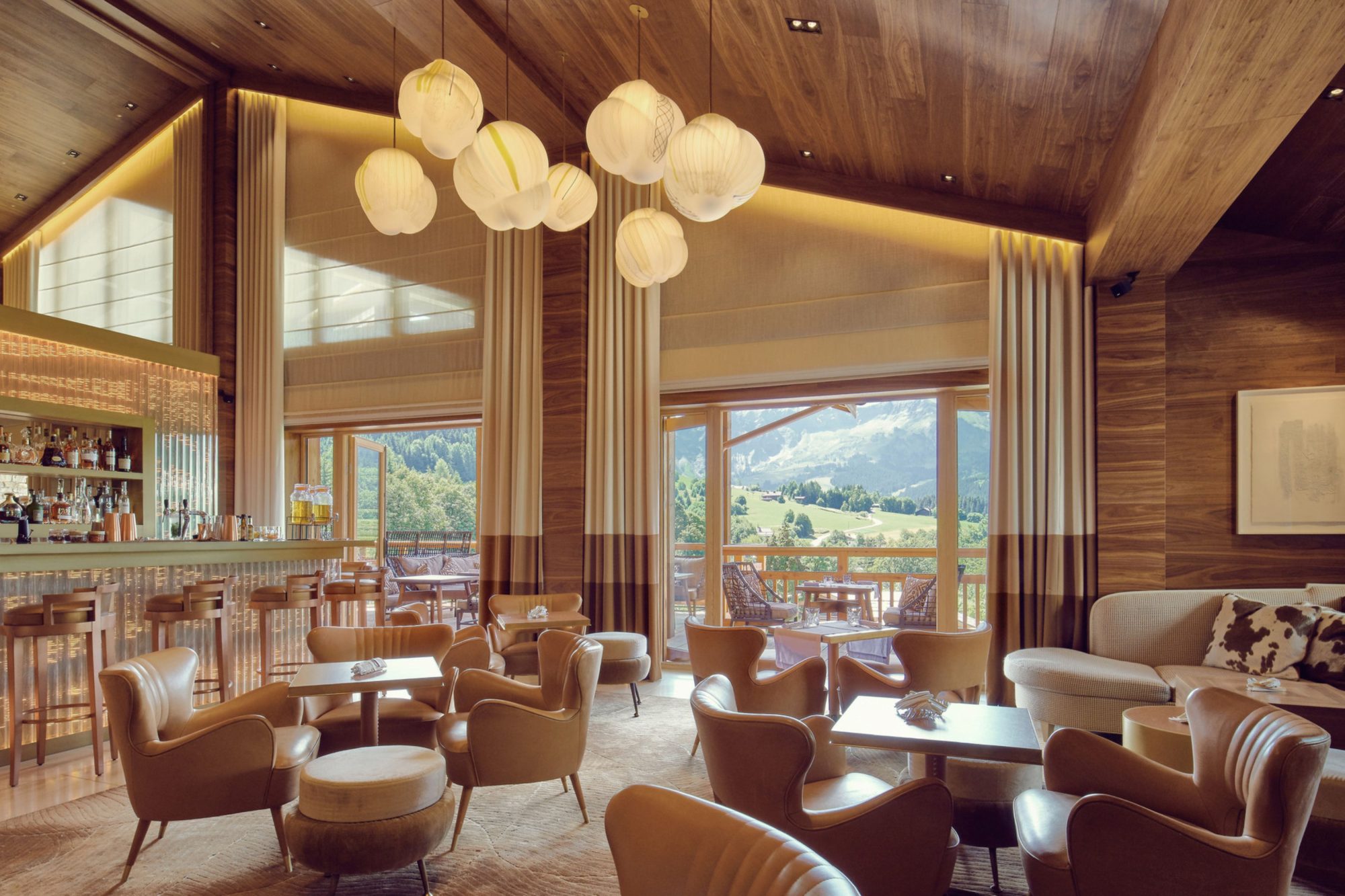 Four Seasons Megève is an alpine retreat with skiing, golf, and the largest regional spa