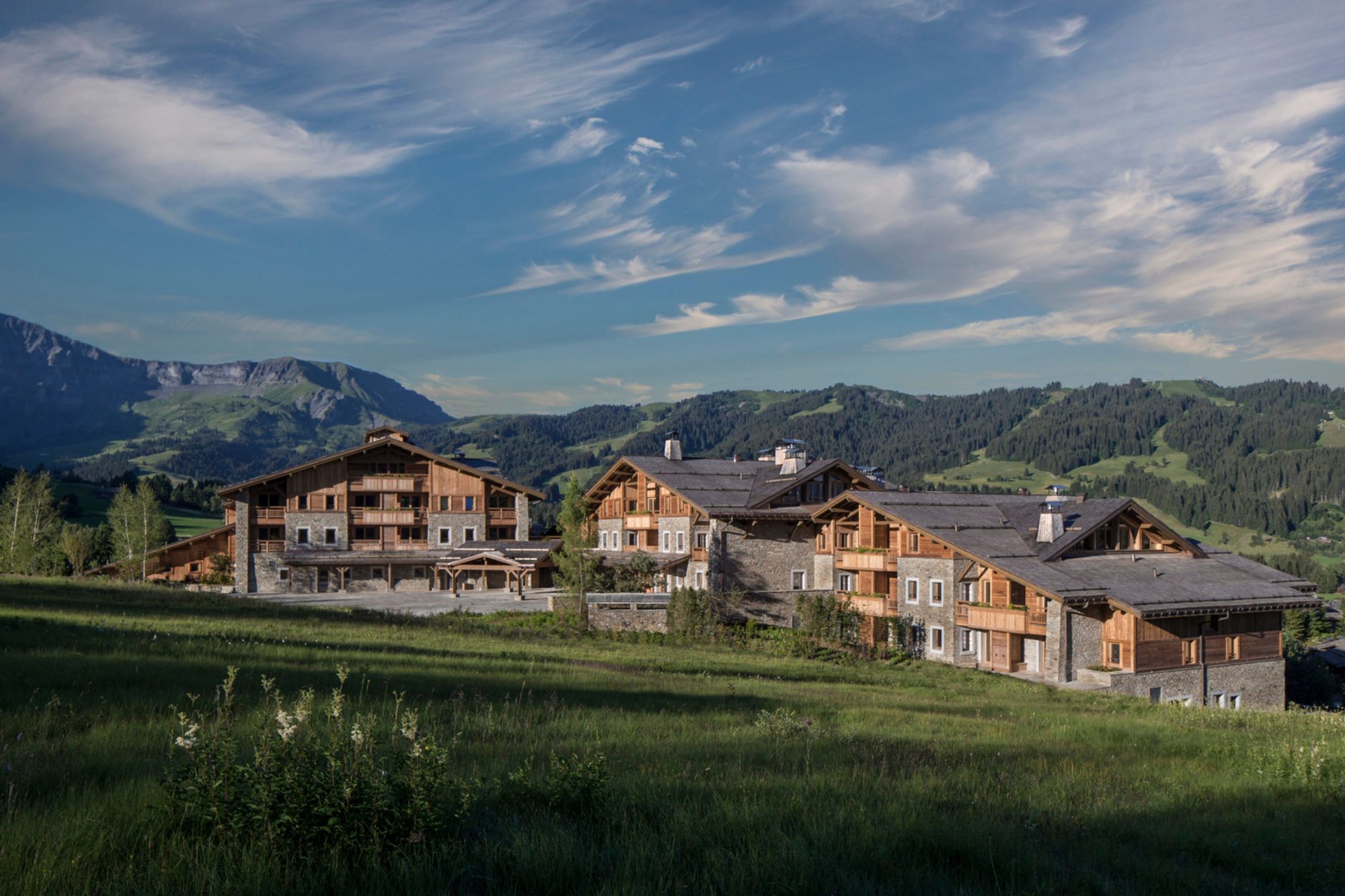 Four Seasons Megève is an alpine retreat with skiing, golf, and the largest regional spa