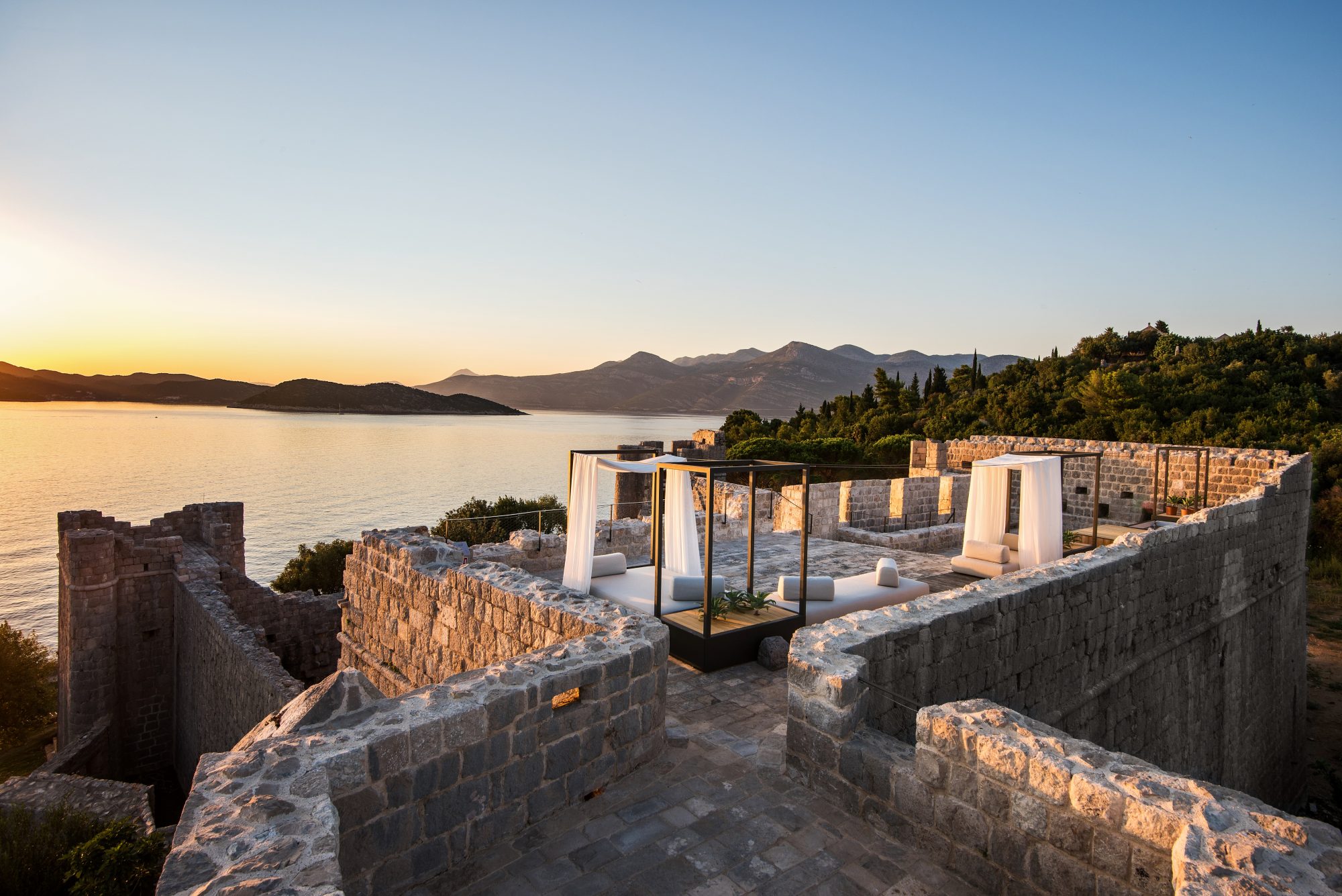 Lopud 1483: A Restored Monastery Overlooking the Timeless Beauty of the Dalmatian Coast