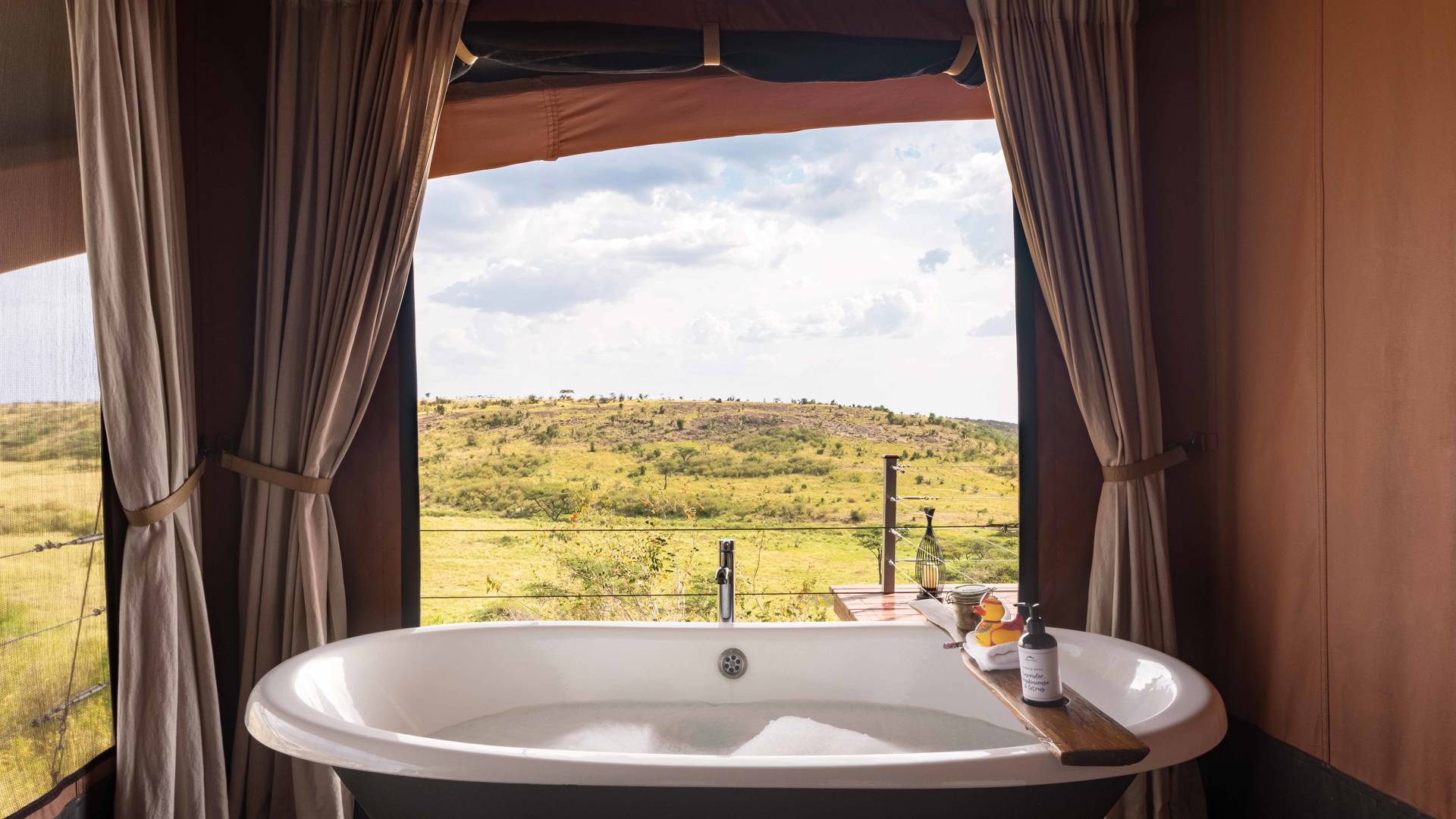 Explore the most wildlife-rich parts of the Mara ecosystem at Mahali Mzuri