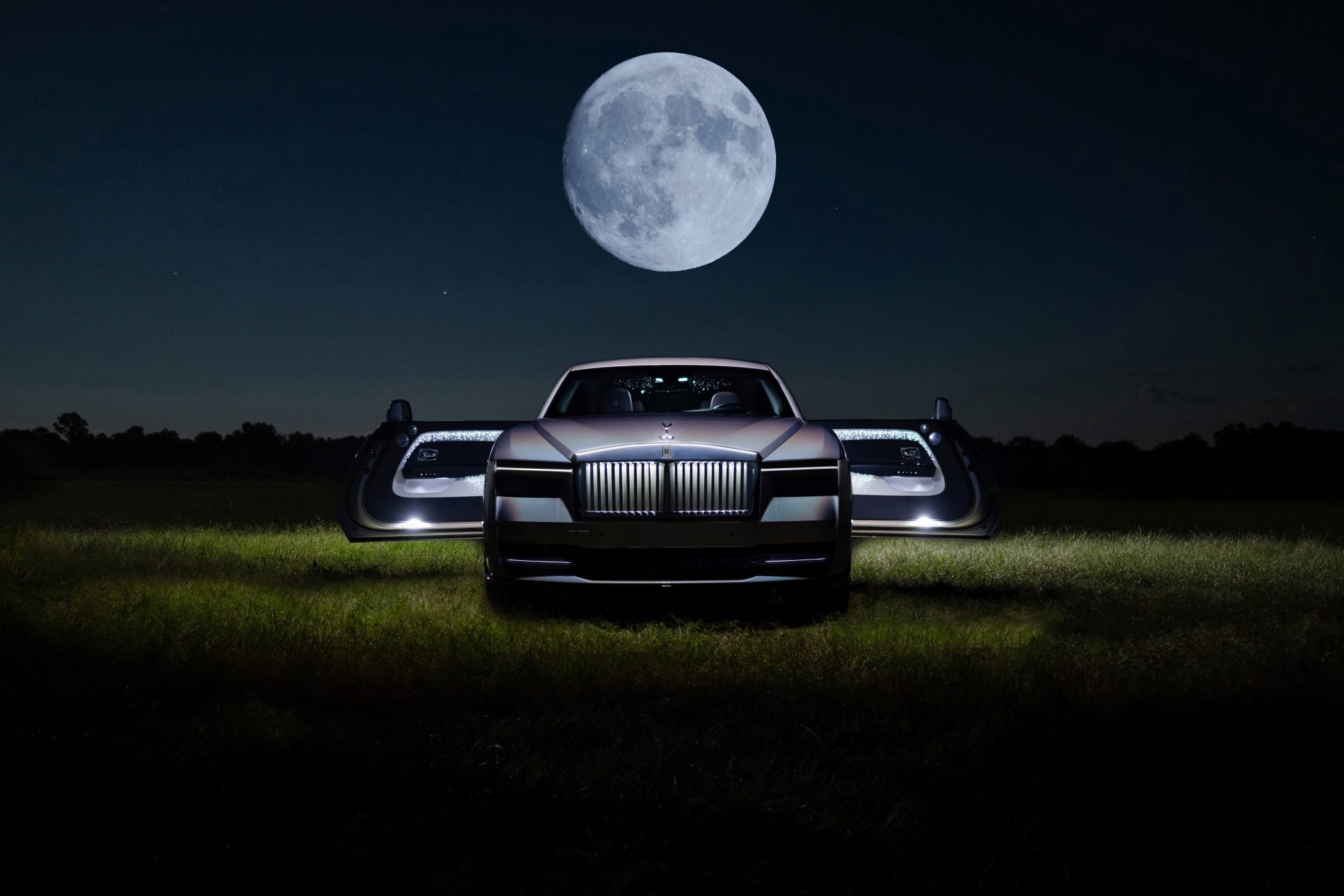 Rolls-Royce Motor Cars announces the one-of-one Spectre Lunaflair