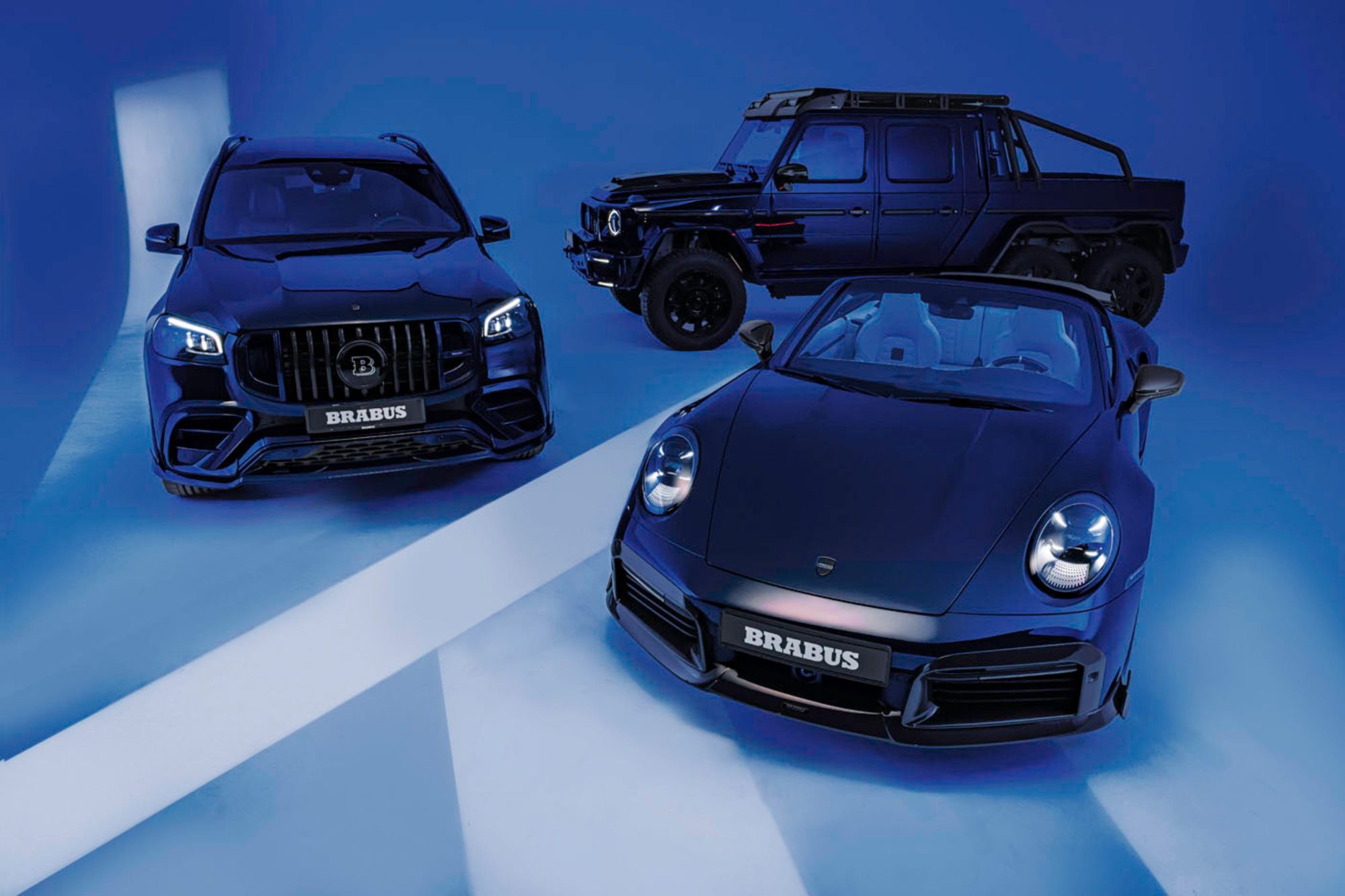 Brabus is here with a trio of ultra-luxury 900-PS ‘Deep Blue’ machines