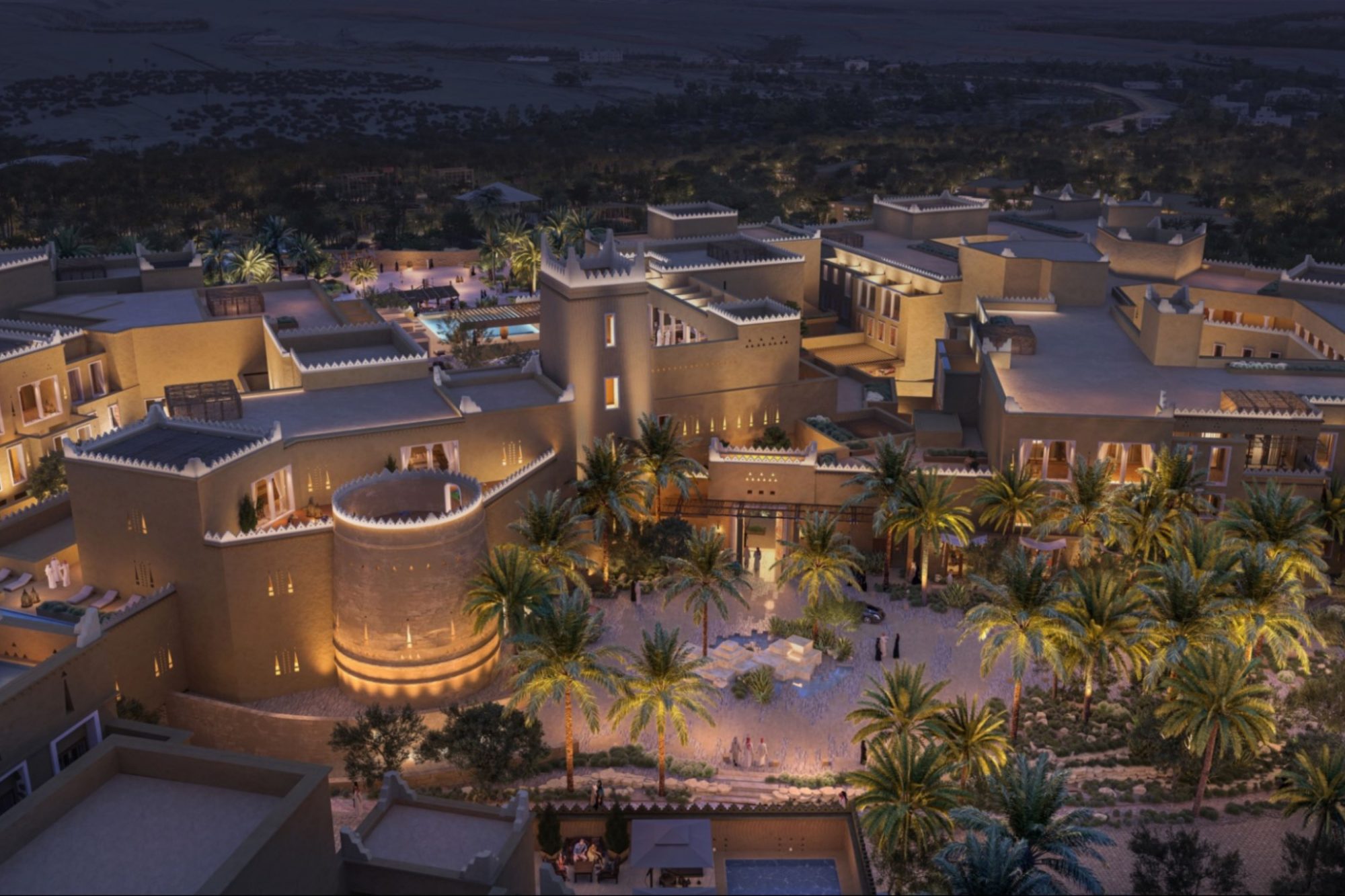 Raffles Residences Diriyah, LW Design Group