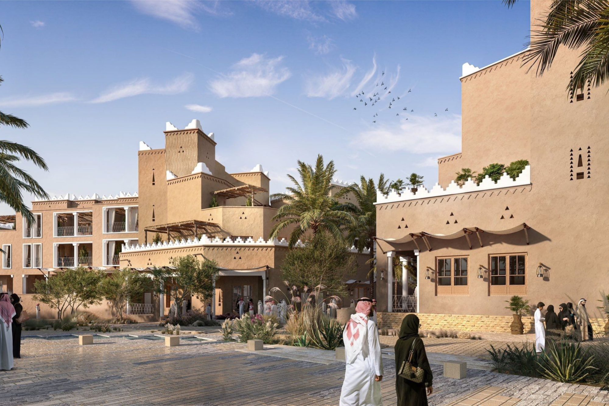 Raffles Residences Diriyah, LW Design Group