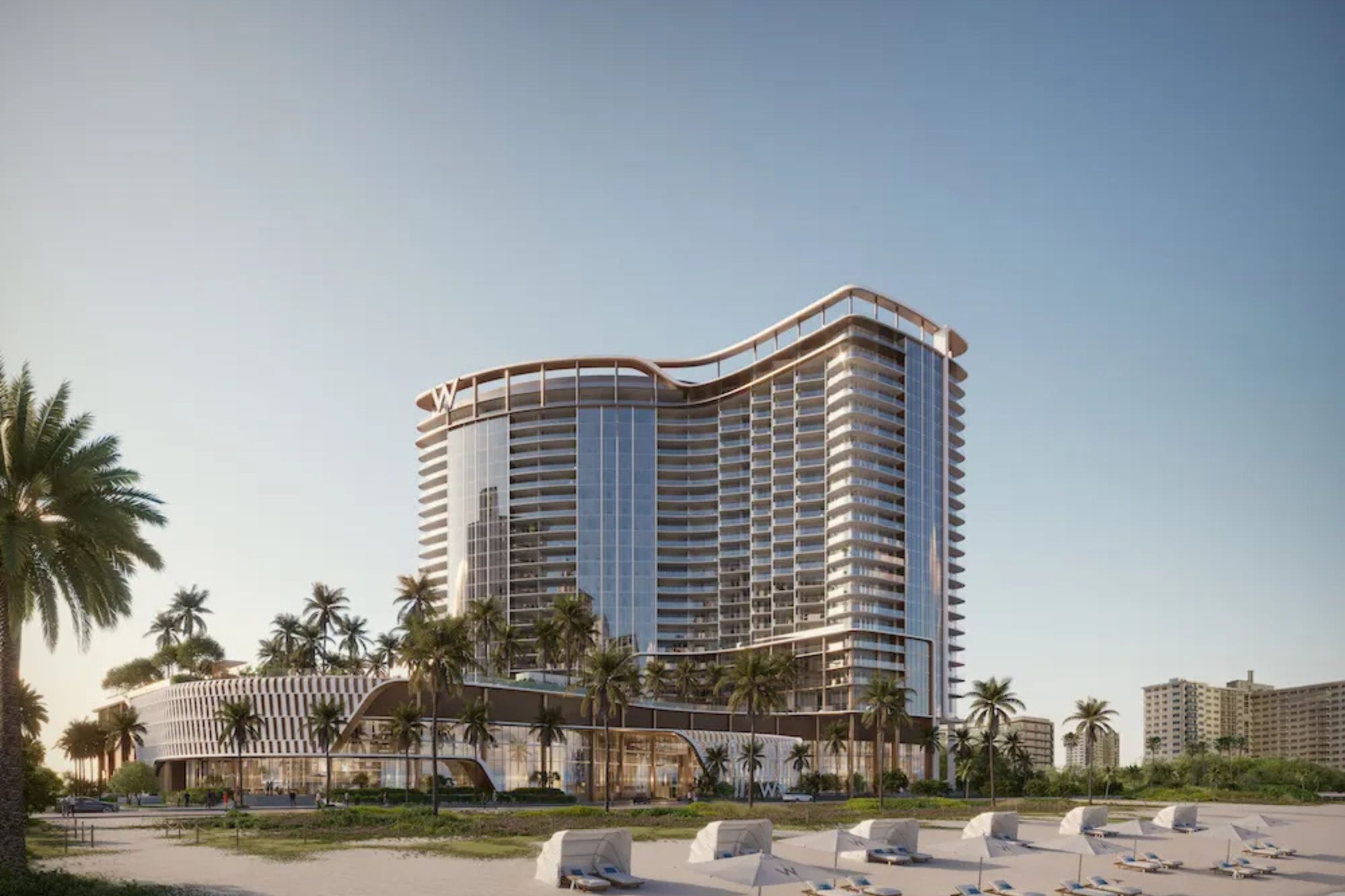 W Pompano Beach Hotel & Residences, Nichols Architects