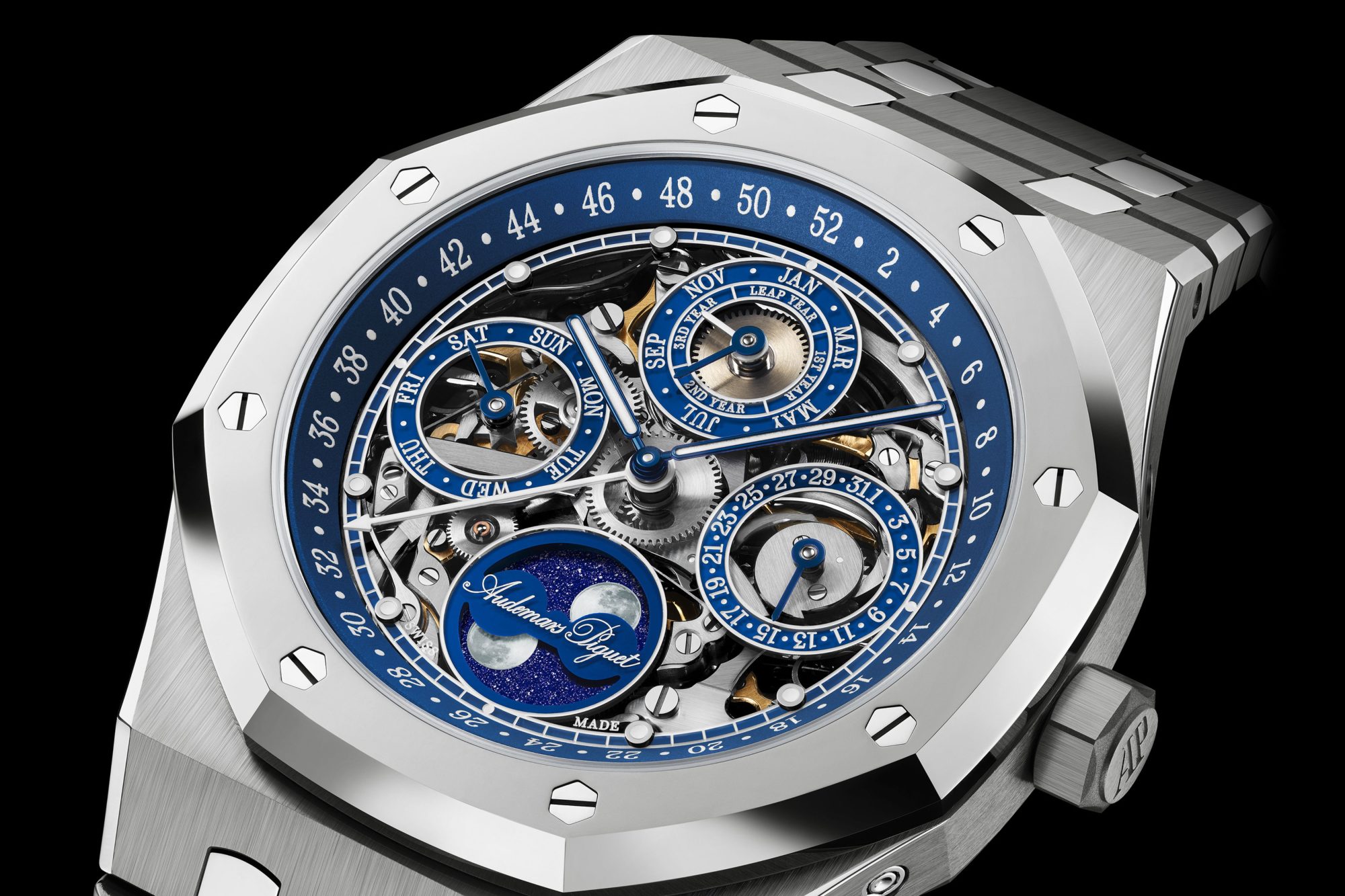 Audemars Piguet Royal Oak Perpetual Calendar Openworked “150th Anniversary”