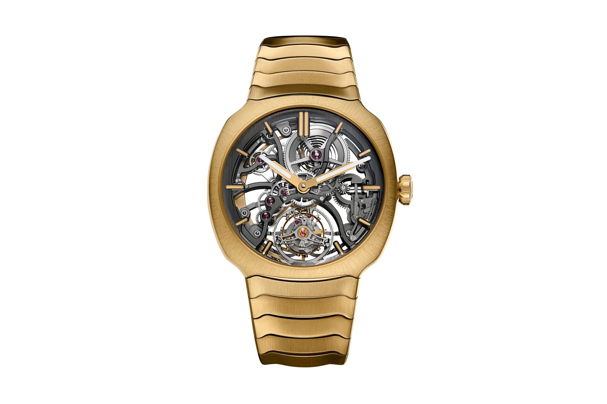 H. Moser & Cie. Streamliner Tourbillon Skeleton Yellow Gold