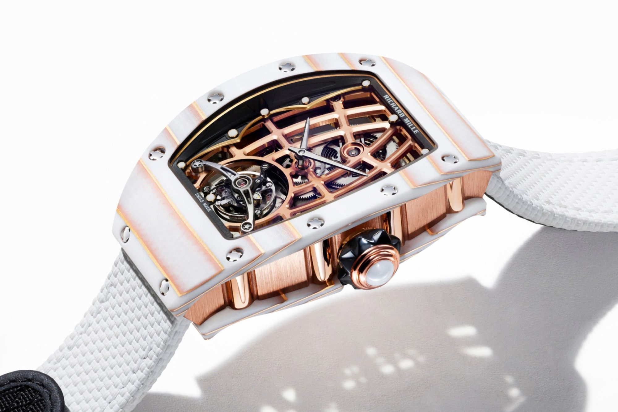 Richard Mille RM 74-02 Automatic Tourbillon Gold Quartz TPT