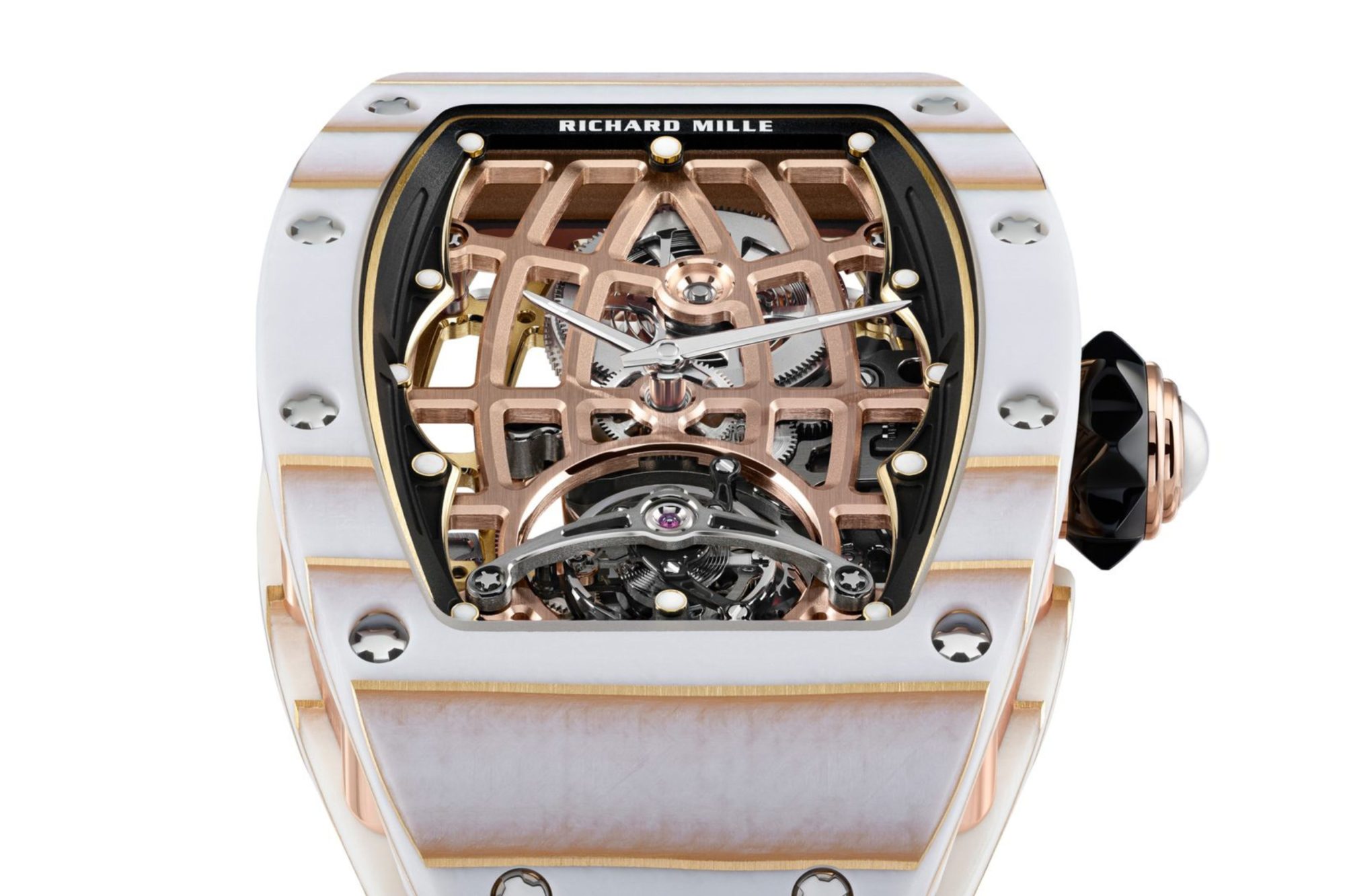 Richard Mille RM 74-02 Automatic Tourbillon Gold Quartz TPT